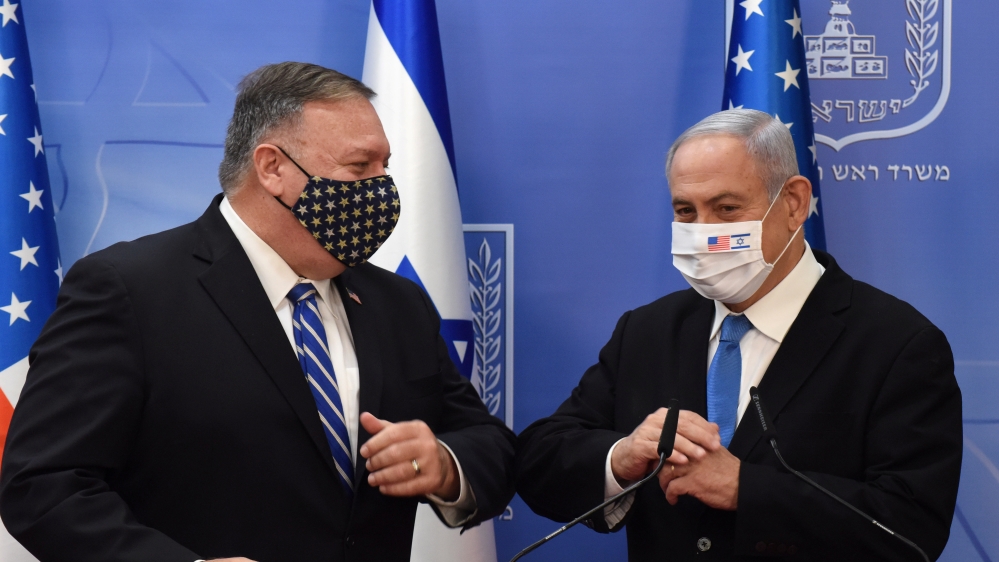 U.S. Secretary of State Pompeo meets with Israeli Prime Minister Netanyahu in Jerusalem