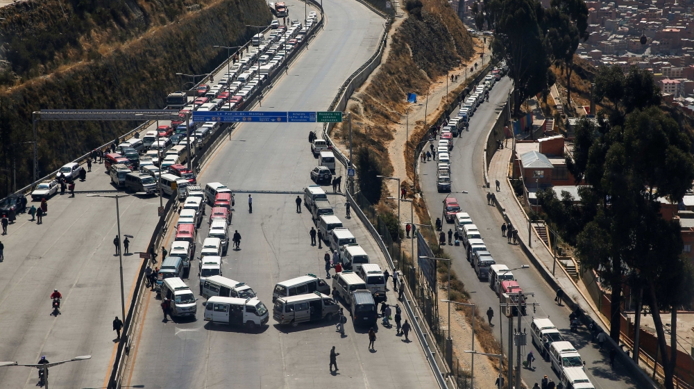Bolivia blockade