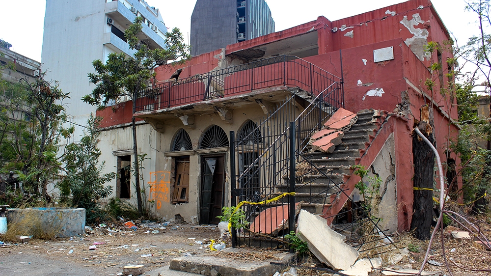 Syrian refugee story - destructed home [Arwa Ibrahim/Al Jazeera]