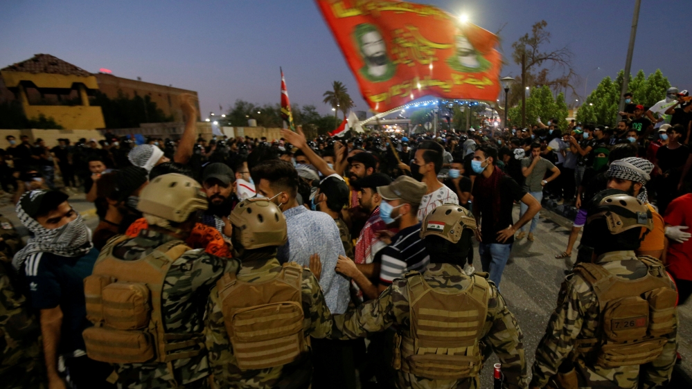 Basra, Iraq protests