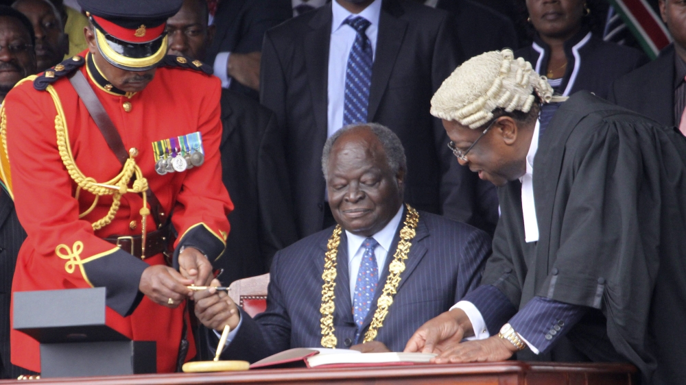 Kenya constitution signing AP photo