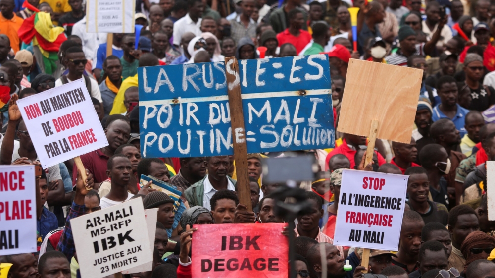 Mali protest