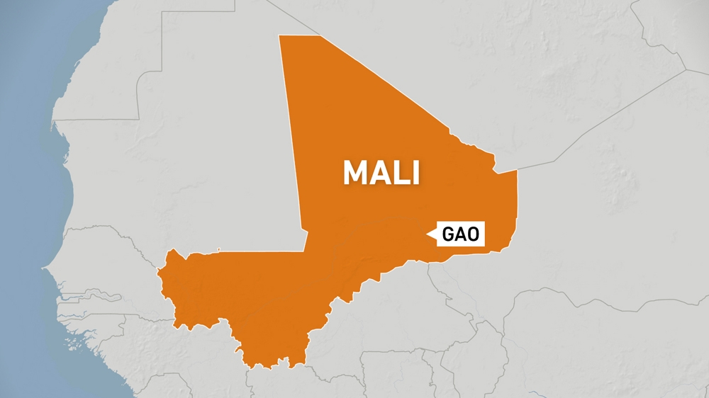 Map: Gao, Mali