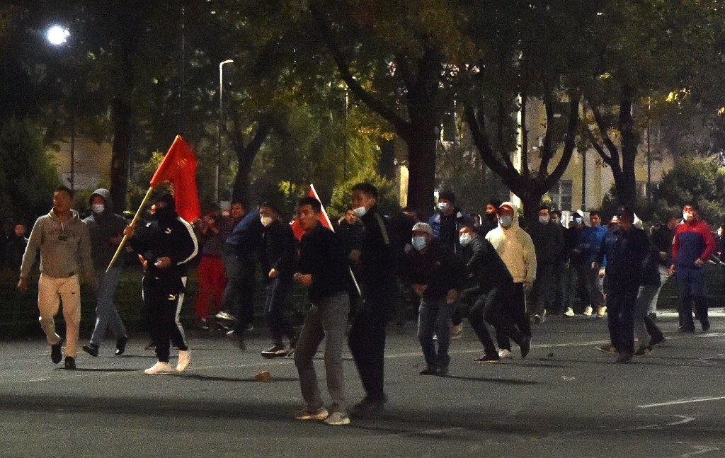 KYRGYZSTAN-VOTE-DEMONSTRATION