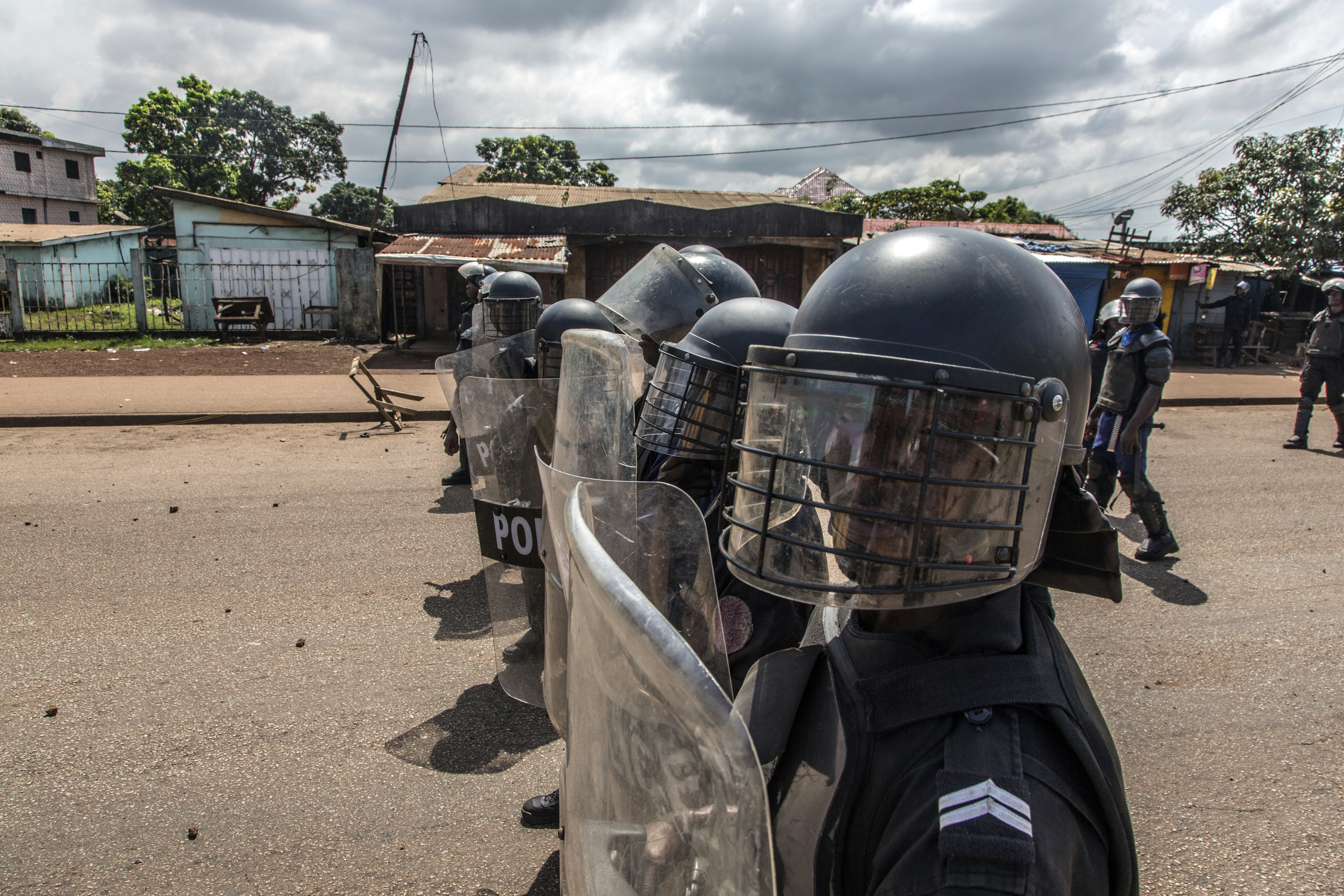 Hundreds of people were arrested during Guinea's election period [File: Sadak Souici/AP Photo]