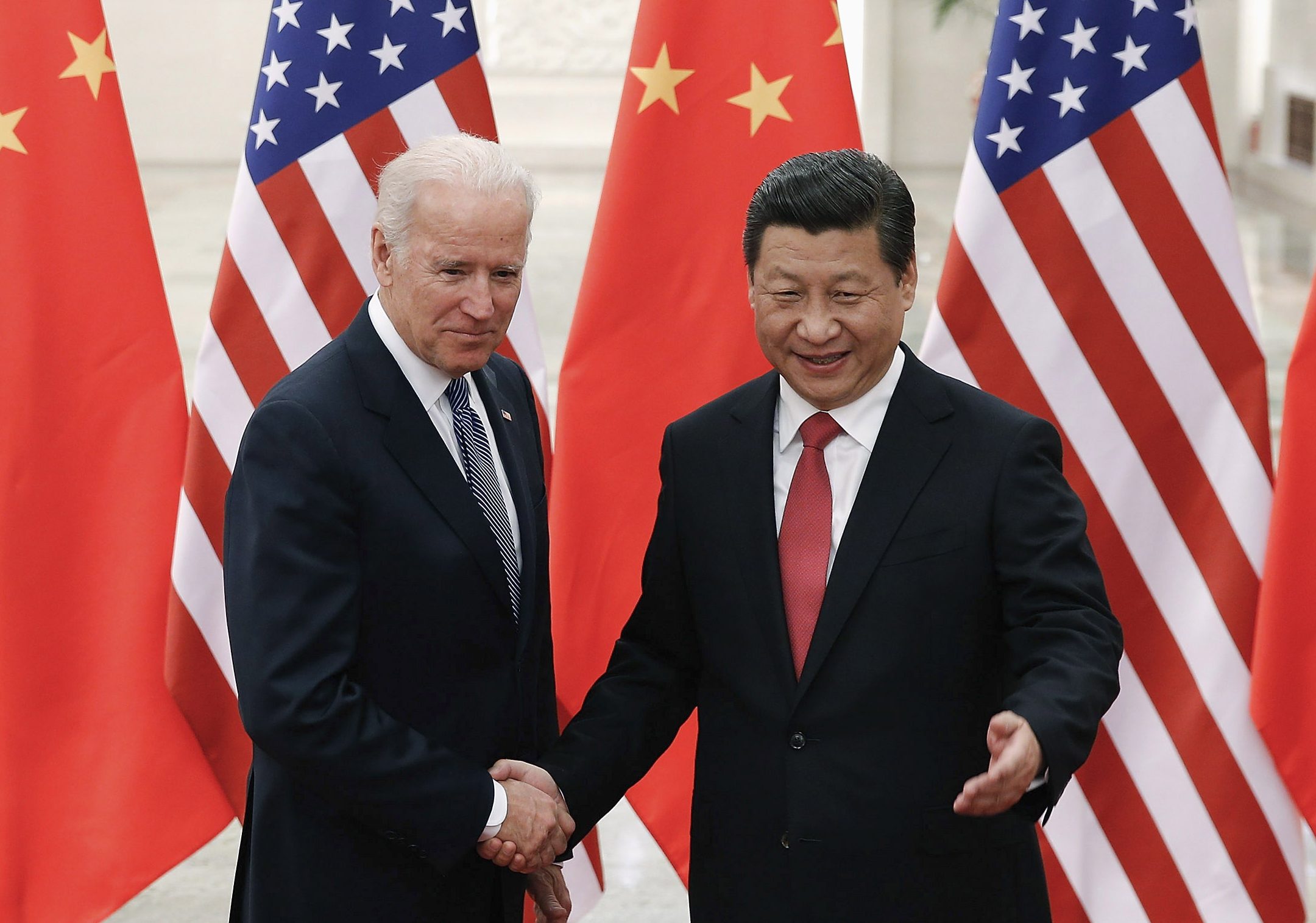 Biden and Xi Jinping