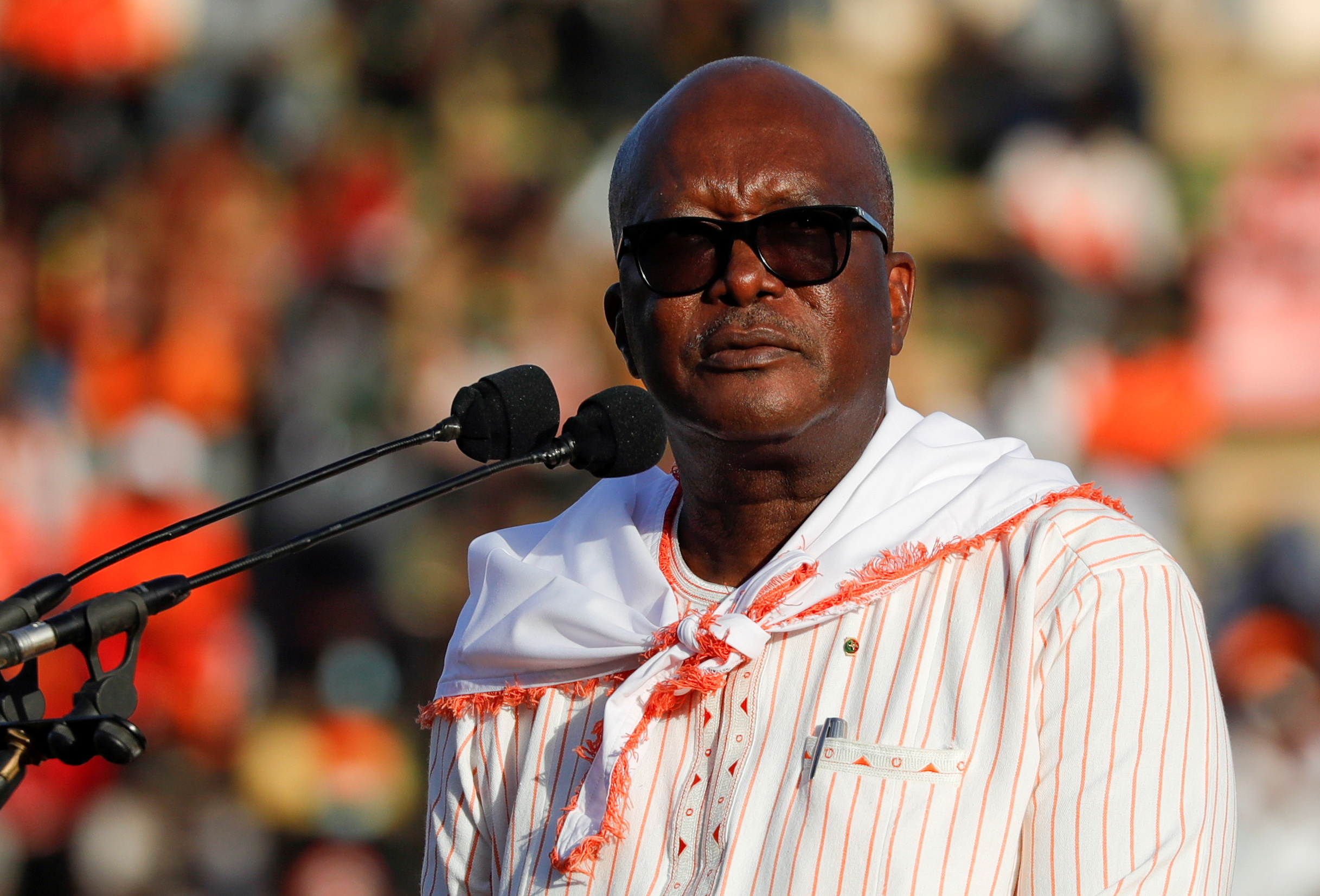 Burkina Faso's President Roch Marc Christian Kabore