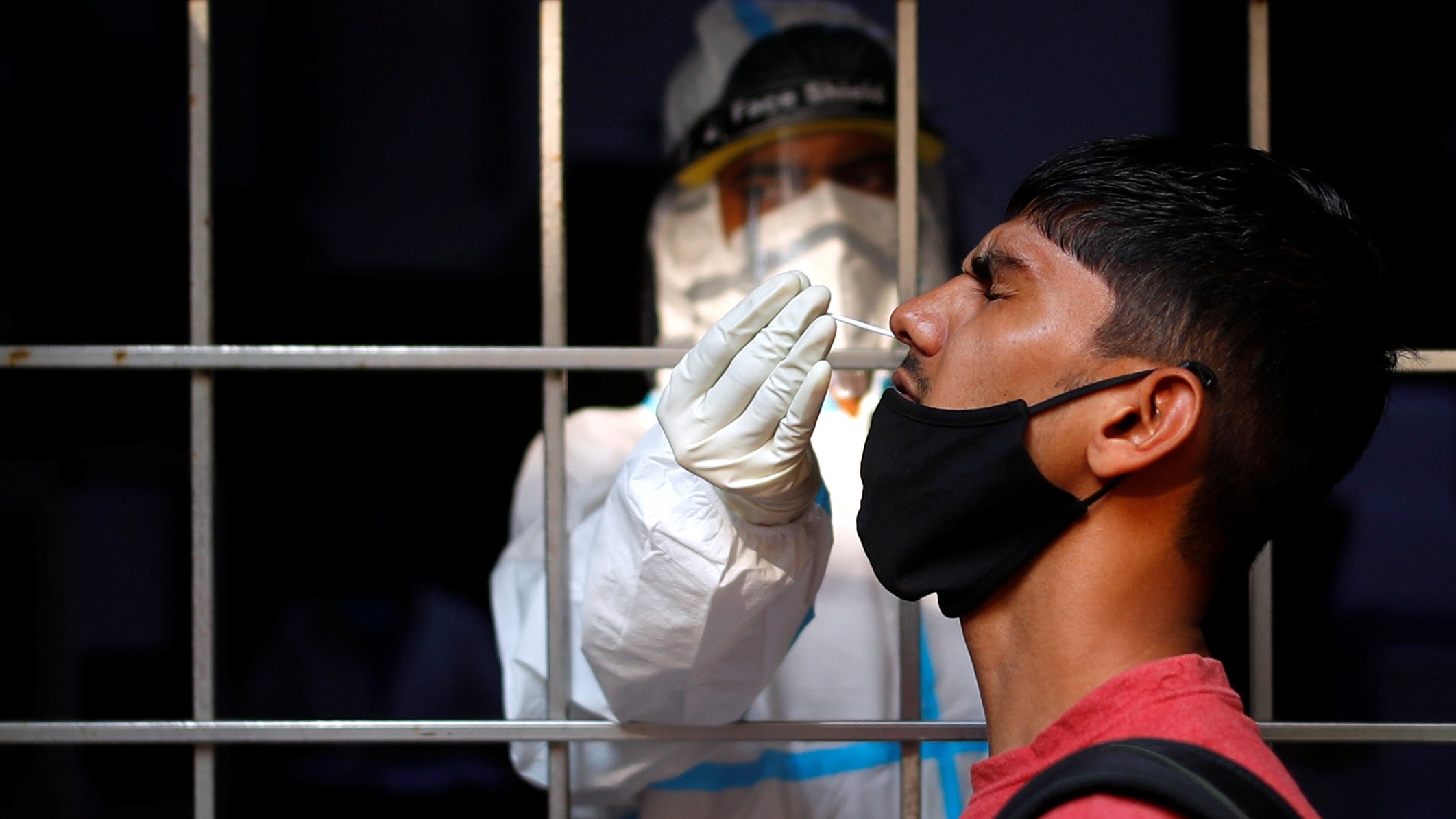 India coronavirus test