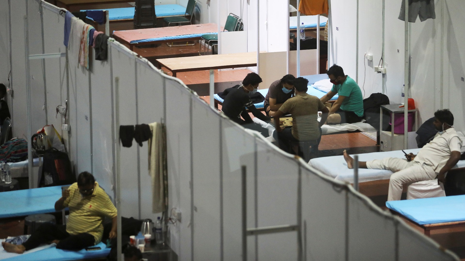 India coronavirus quarantine centre, Delhi