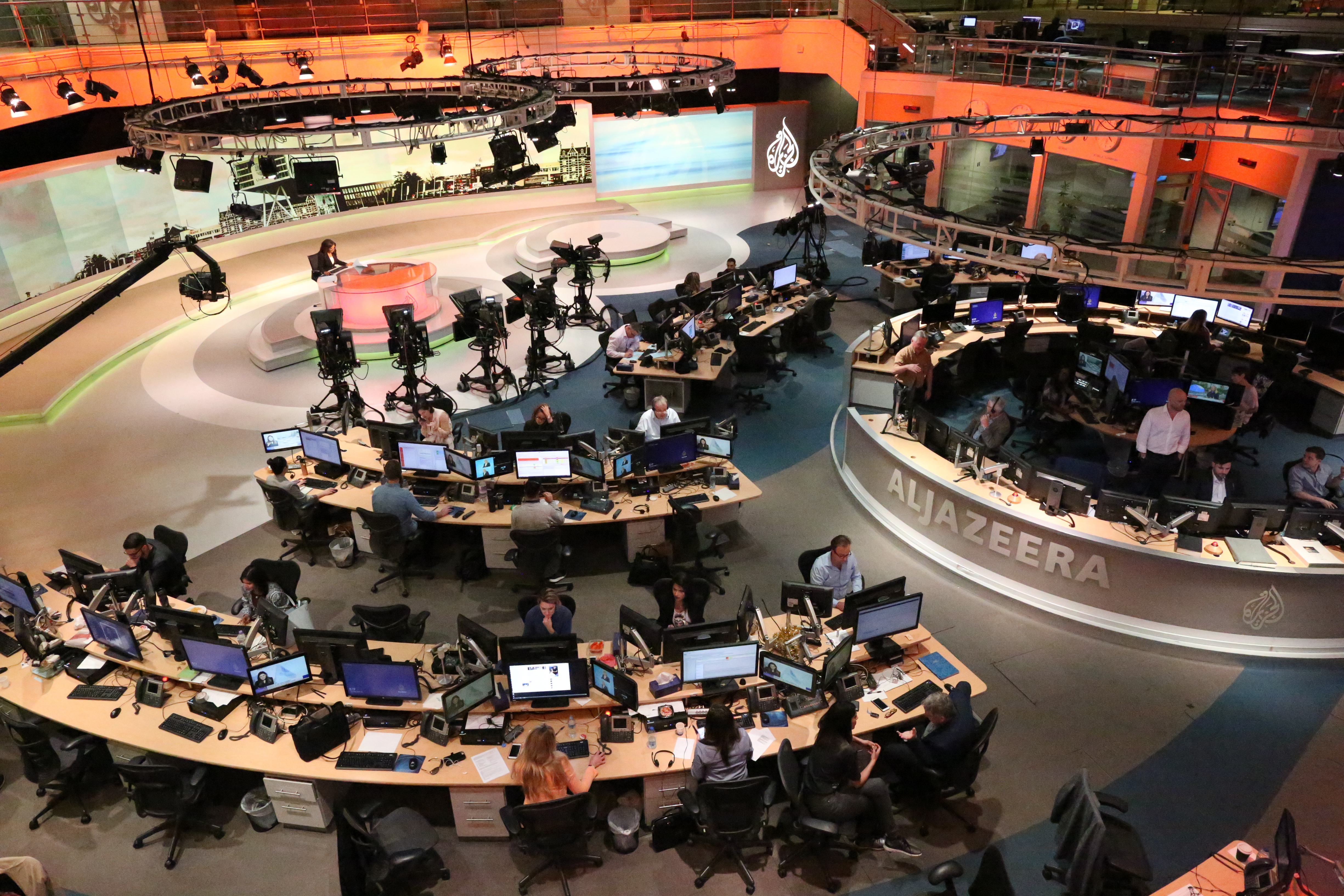 The headquarters of Al Jazeera Media Network, in Doha, Qatar [Showkat Shafi/Al Jazeera]