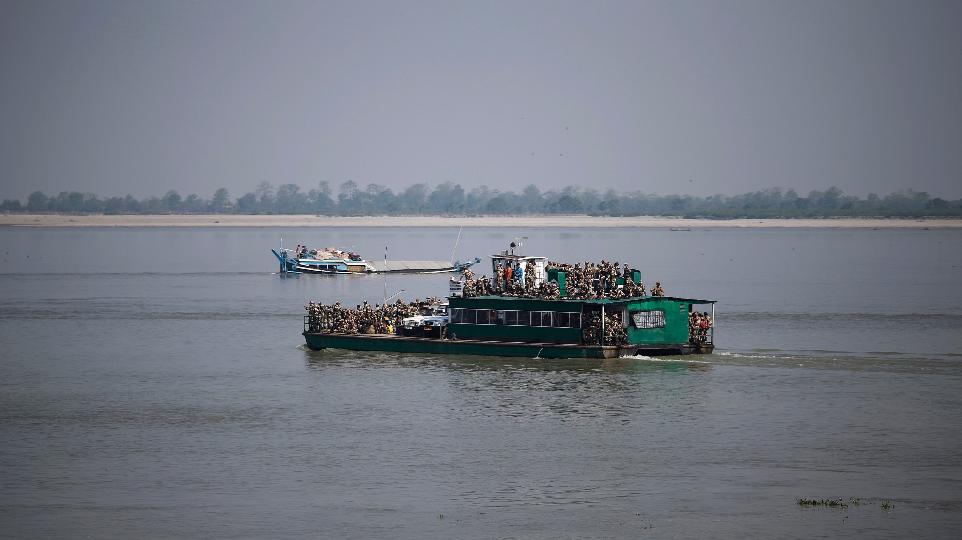 Brahmaputra River, India