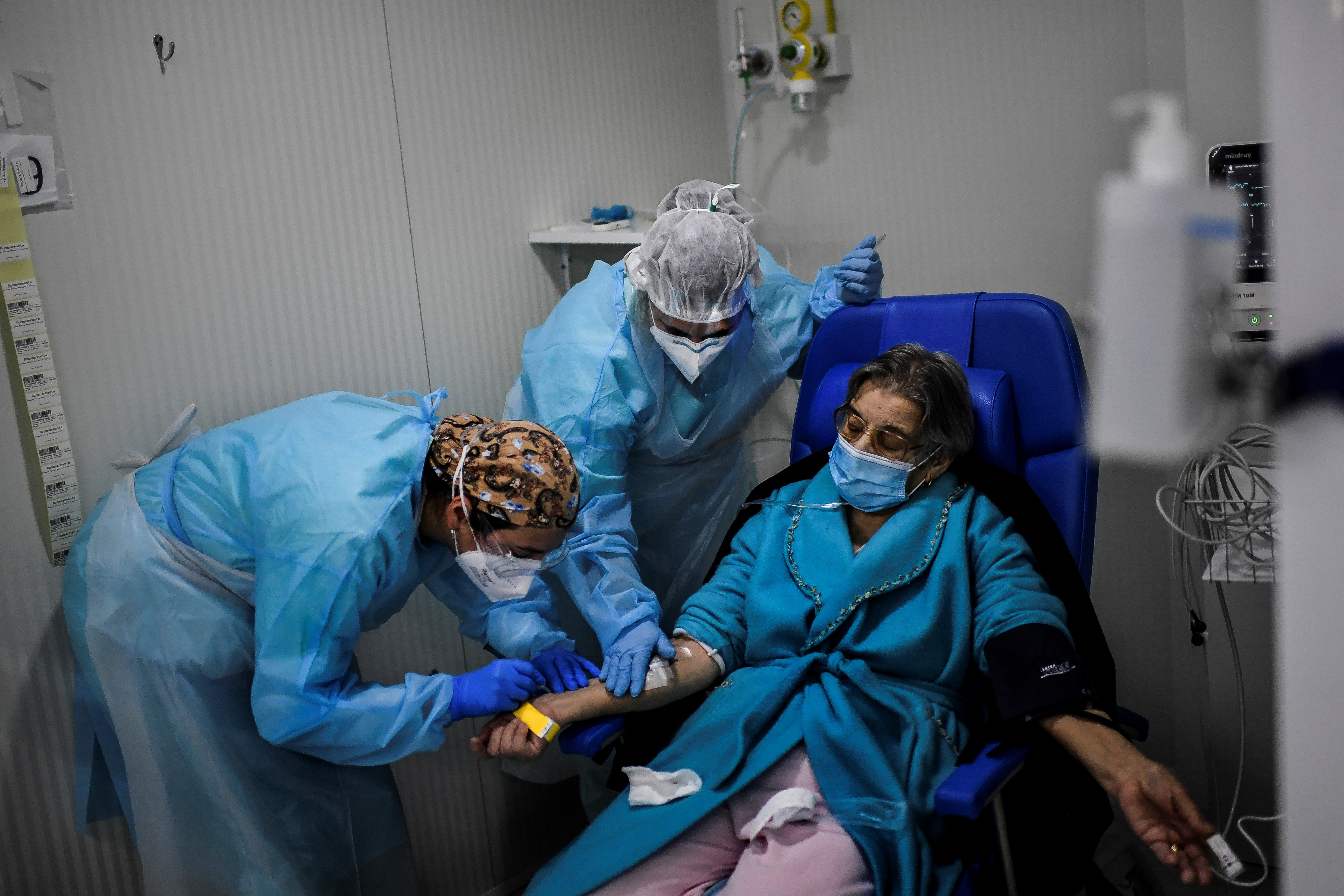 The cases, which come a day after a new lockdown was put in place, bring the total number of cases in a country of just over 10 million people to 539,416 [AFP]