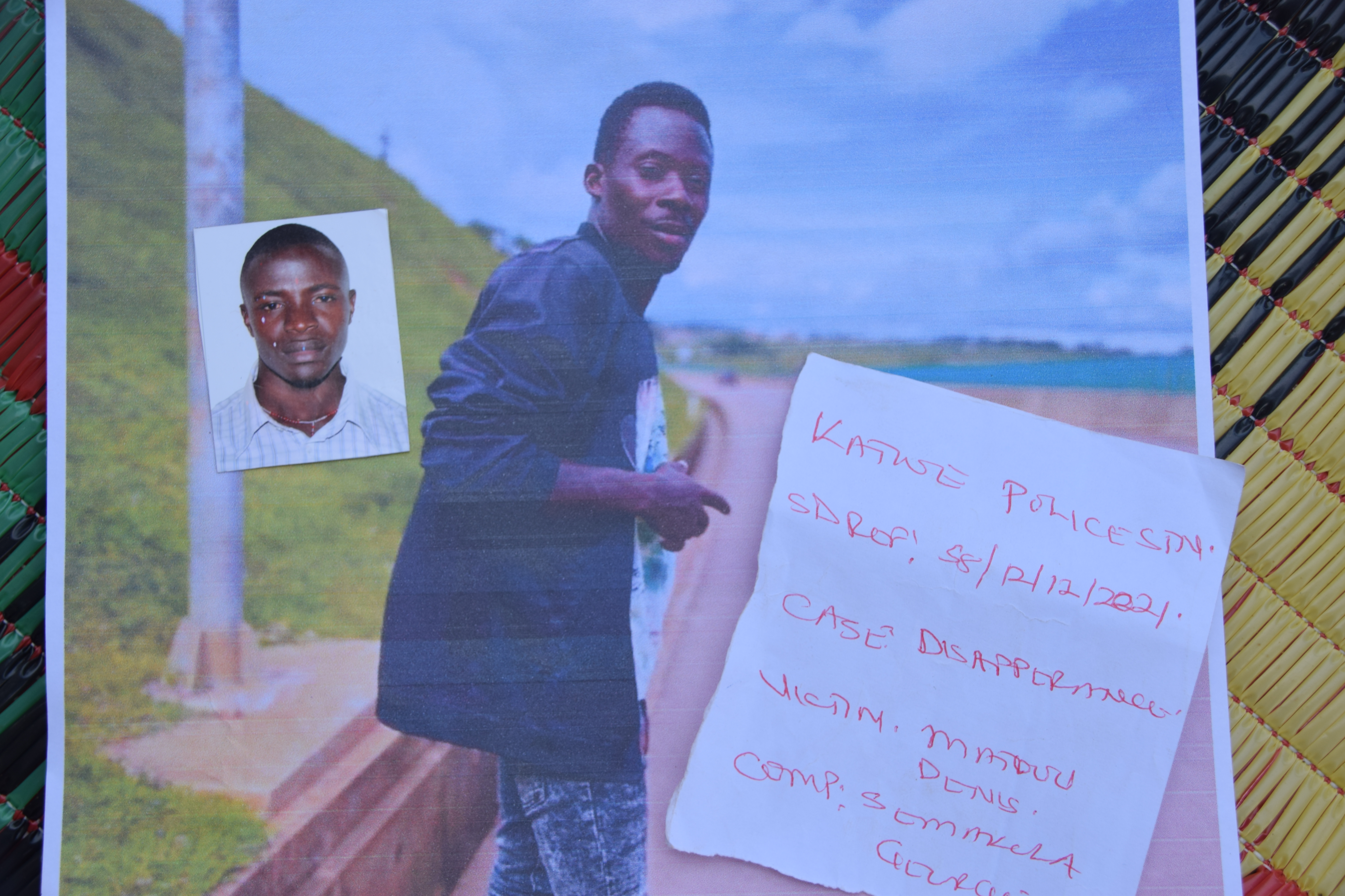 Denis Matovu, main picture, and Richard Sonko, were taken in December 2020 and have not been heard from since [Al Jazeera]