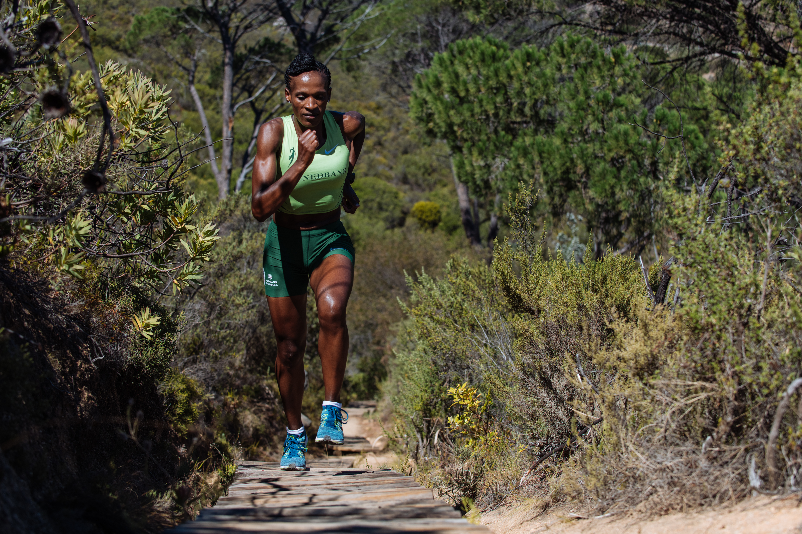 Mfunzi grew up in Ntsimbakazi, a village where local races are rare [Courtesy of Wayne Reiche]