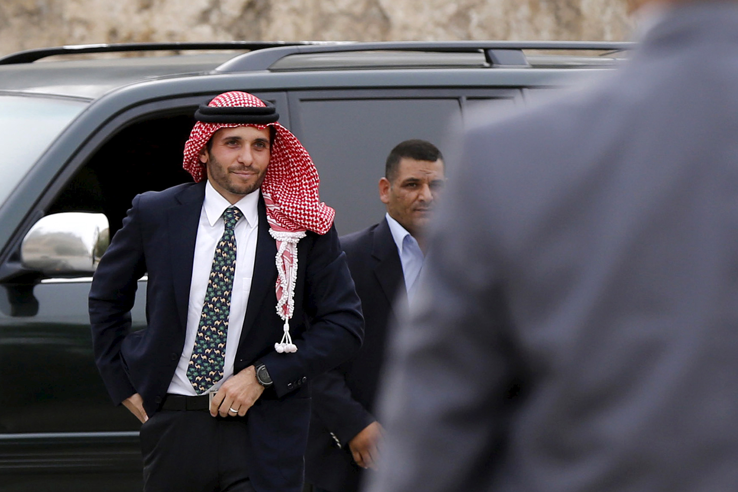 Jordan's Prince Hamzah was put under de facto house arrest for his alleged role in a conspiracy to undermine Jordan’s national security on April 3, 2021 [File/Muhammad Hamed/Reuters]