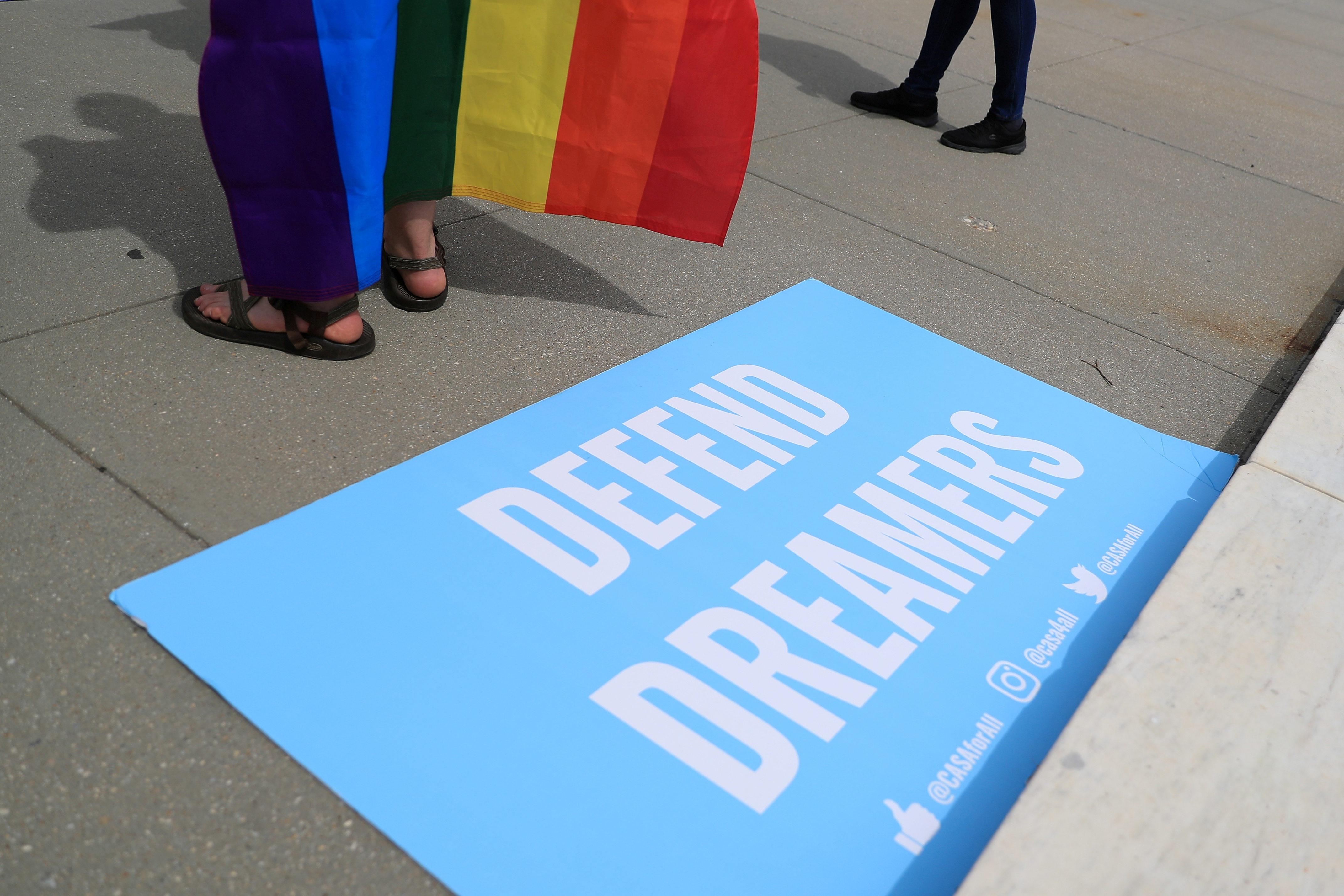 The American Dream and Promise Act (HR6), put forward by Democrats, aims to provide a clear pathway to citizenship for more than a million Dreamers [File: Reuters/Tom Brenner]