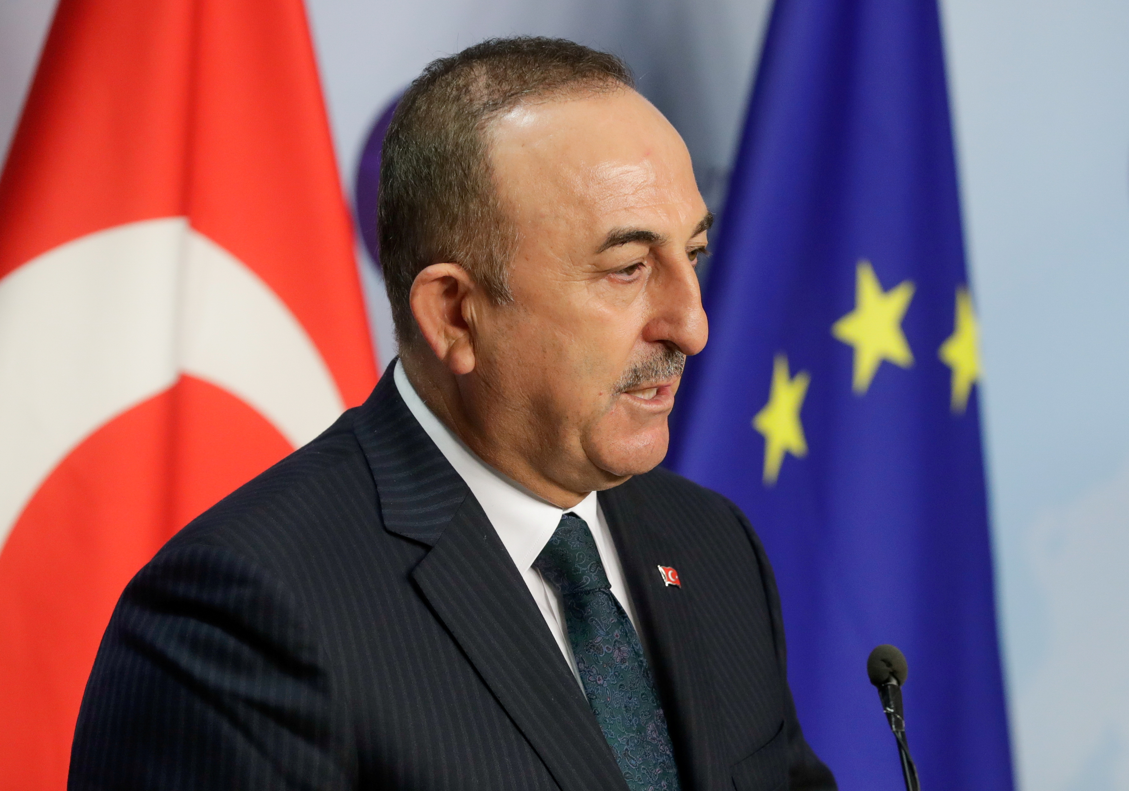 Turkish Foreign Minister Mevlut Cavusoglu