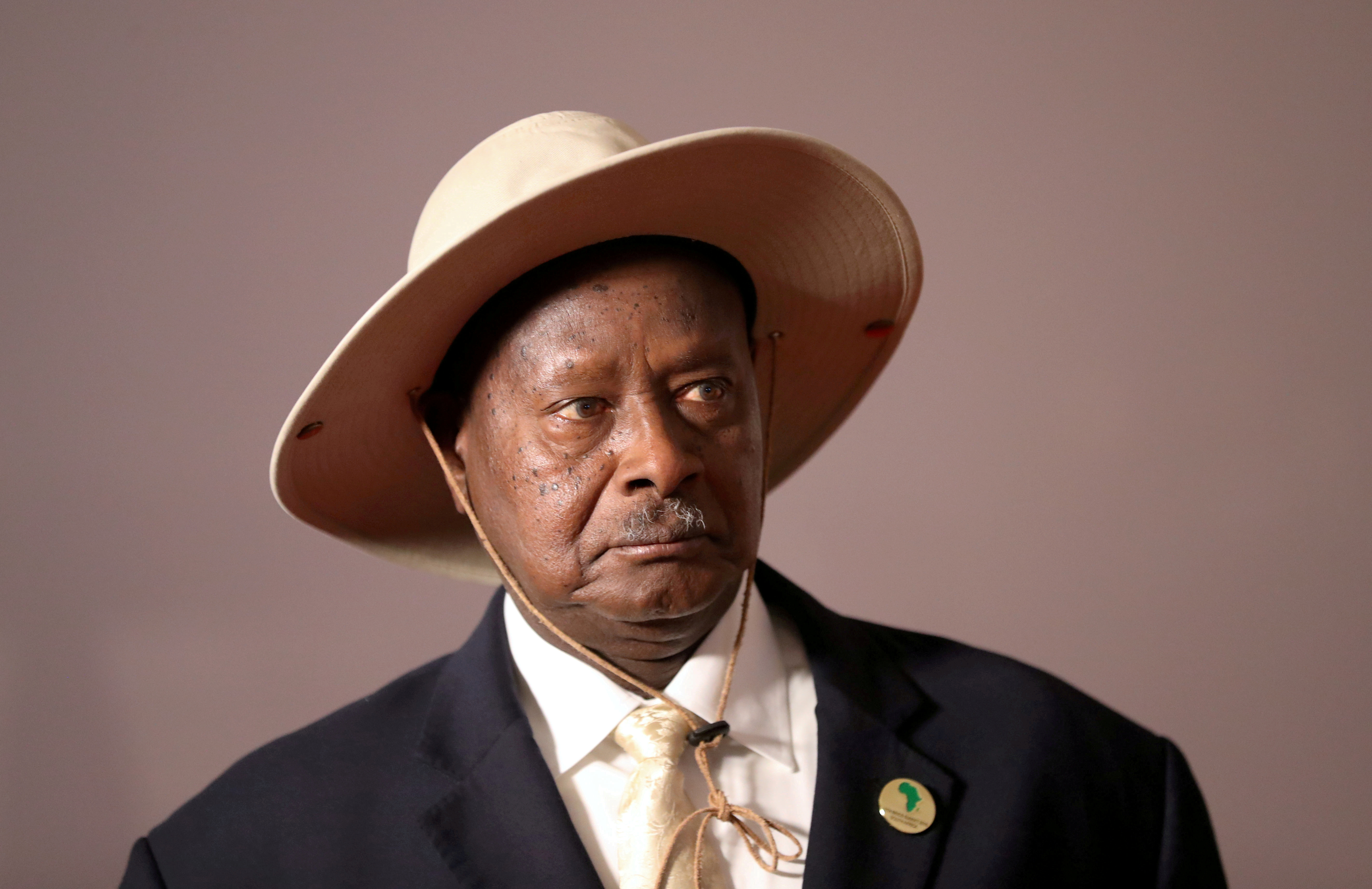 President Yoweri Museveni of Uganda. [File: Mike Hutchings/Reuters]