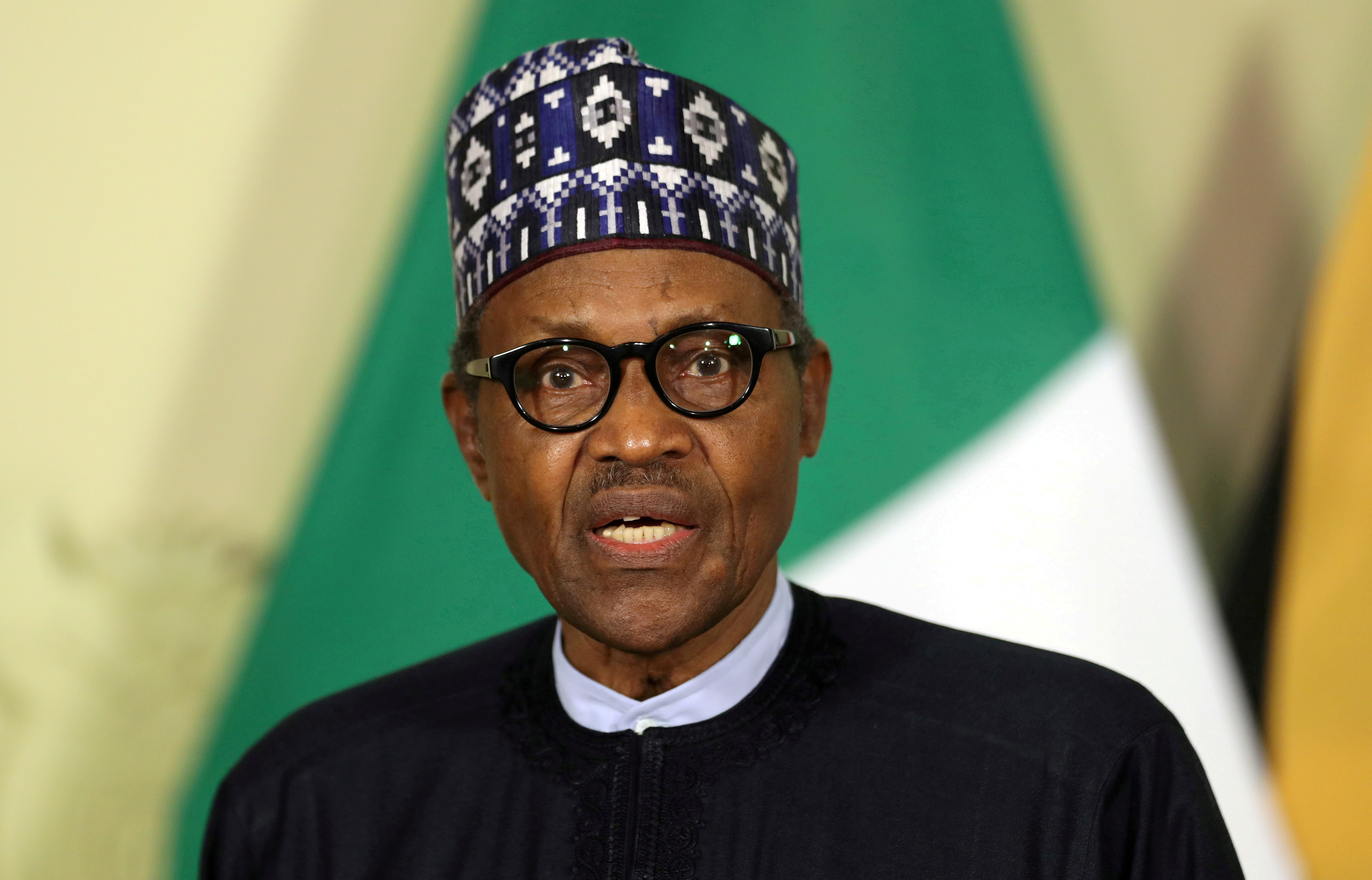 Nigerian President Muhammadu Buhari