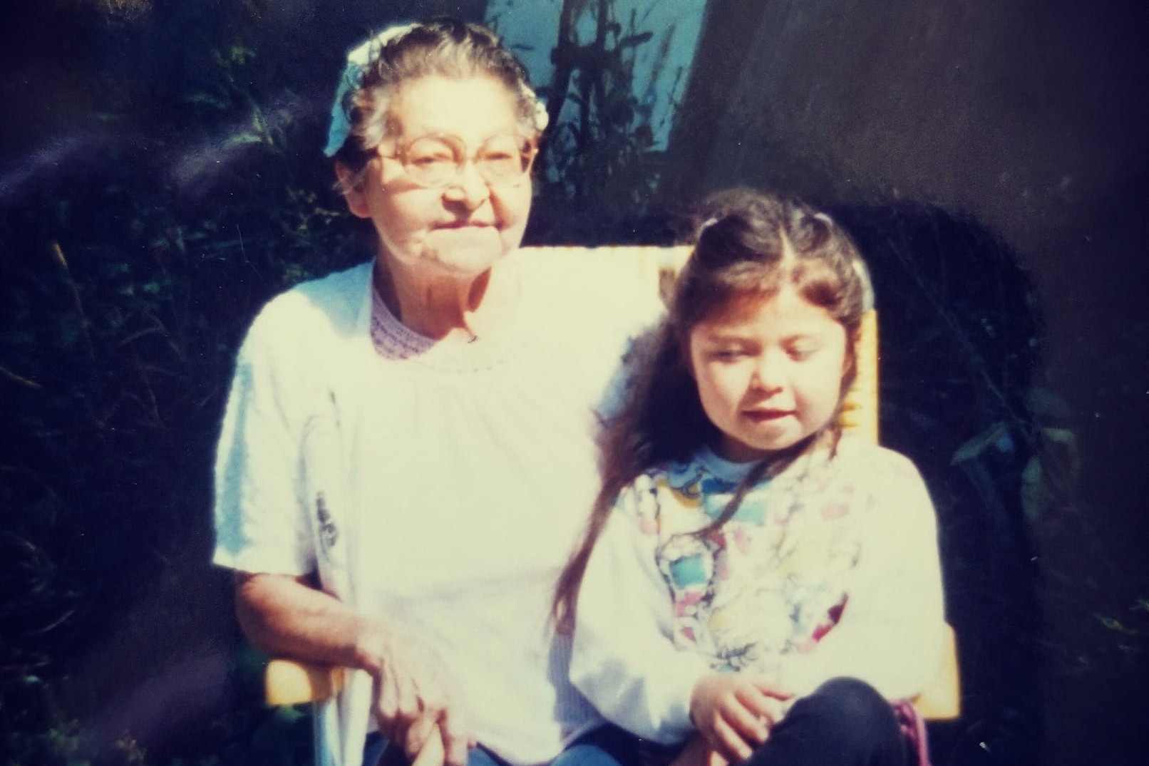 The writer and her grandmother [Photo courtesy of Terese Marie Mailhot]