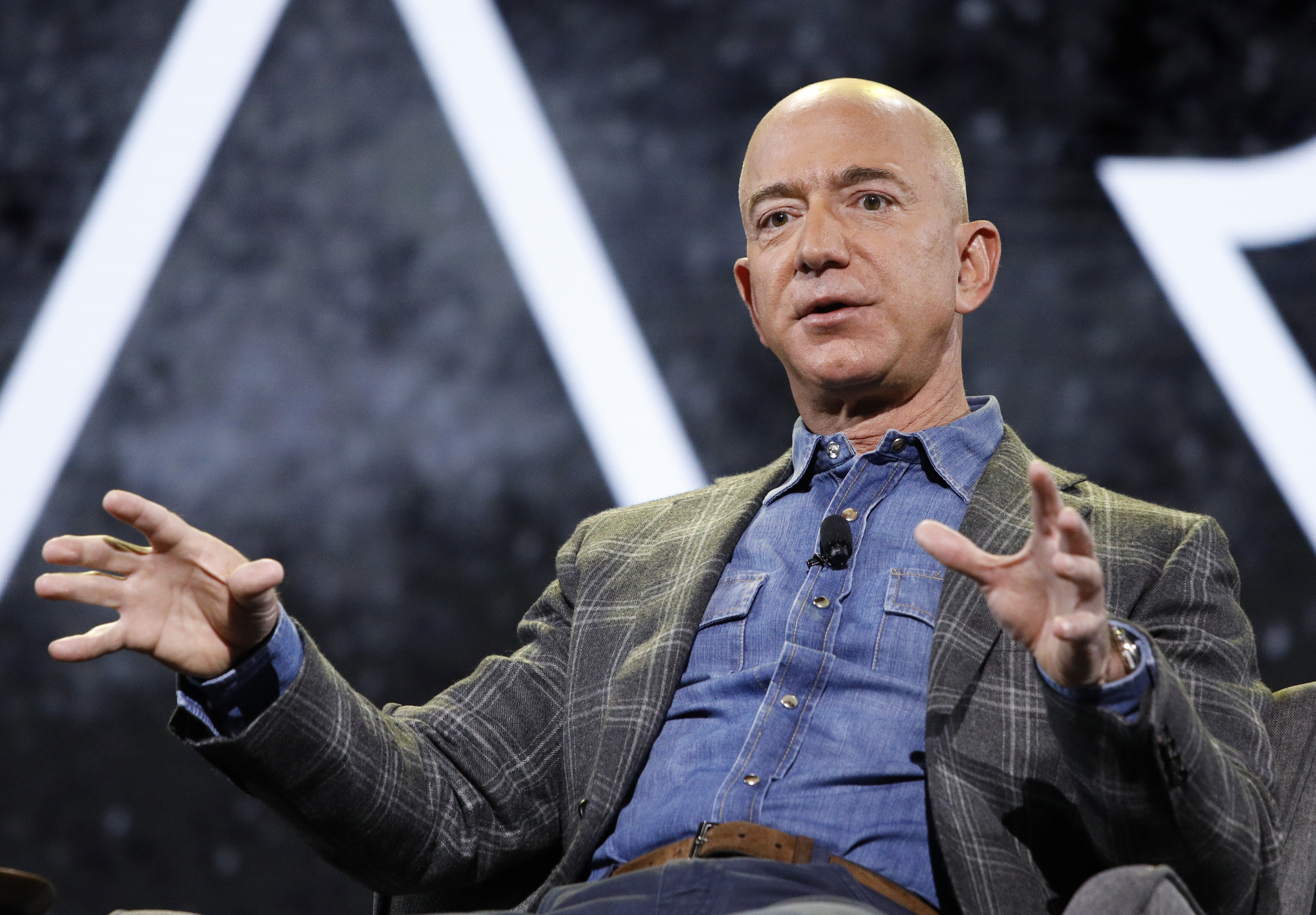 Jeff Bezos, 57, the billionaire founder of Amazon and Blue Origin, said he has dreamed of travelling to space since he was five years old [File: John Locher/AP Photo]
