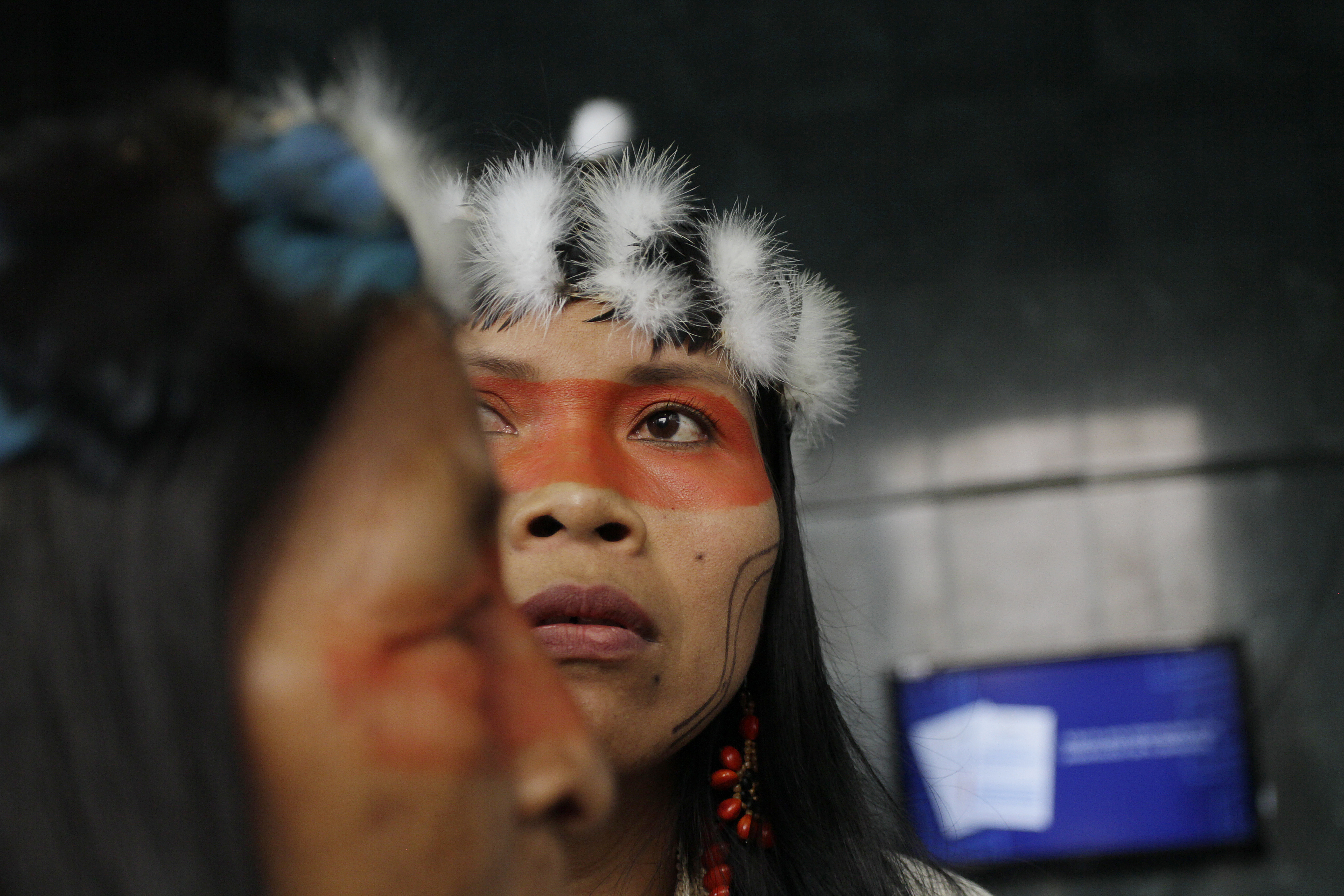 Indigenous leader Nemonte Nenquimo took legal action against the auctioning of land for oil drilling in Waorani territory in 2019, and again during the coronavirus pandemic for the government's response to the outbreak [File: Franklin Jácome/Press South/NurPhoto via Getty Images]