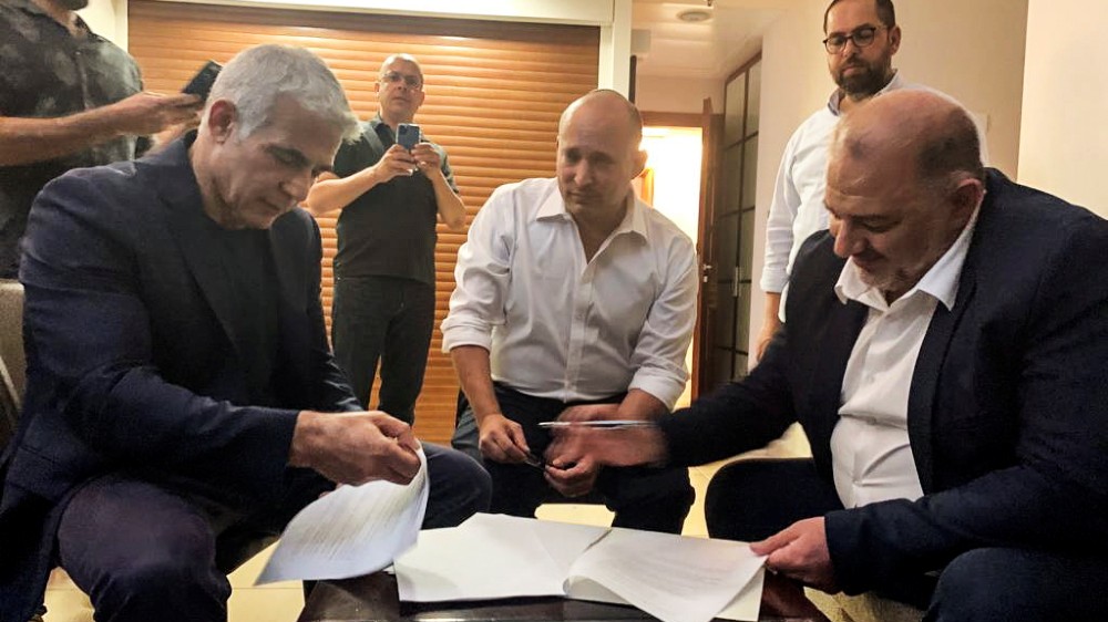 Israeli coalition leaders