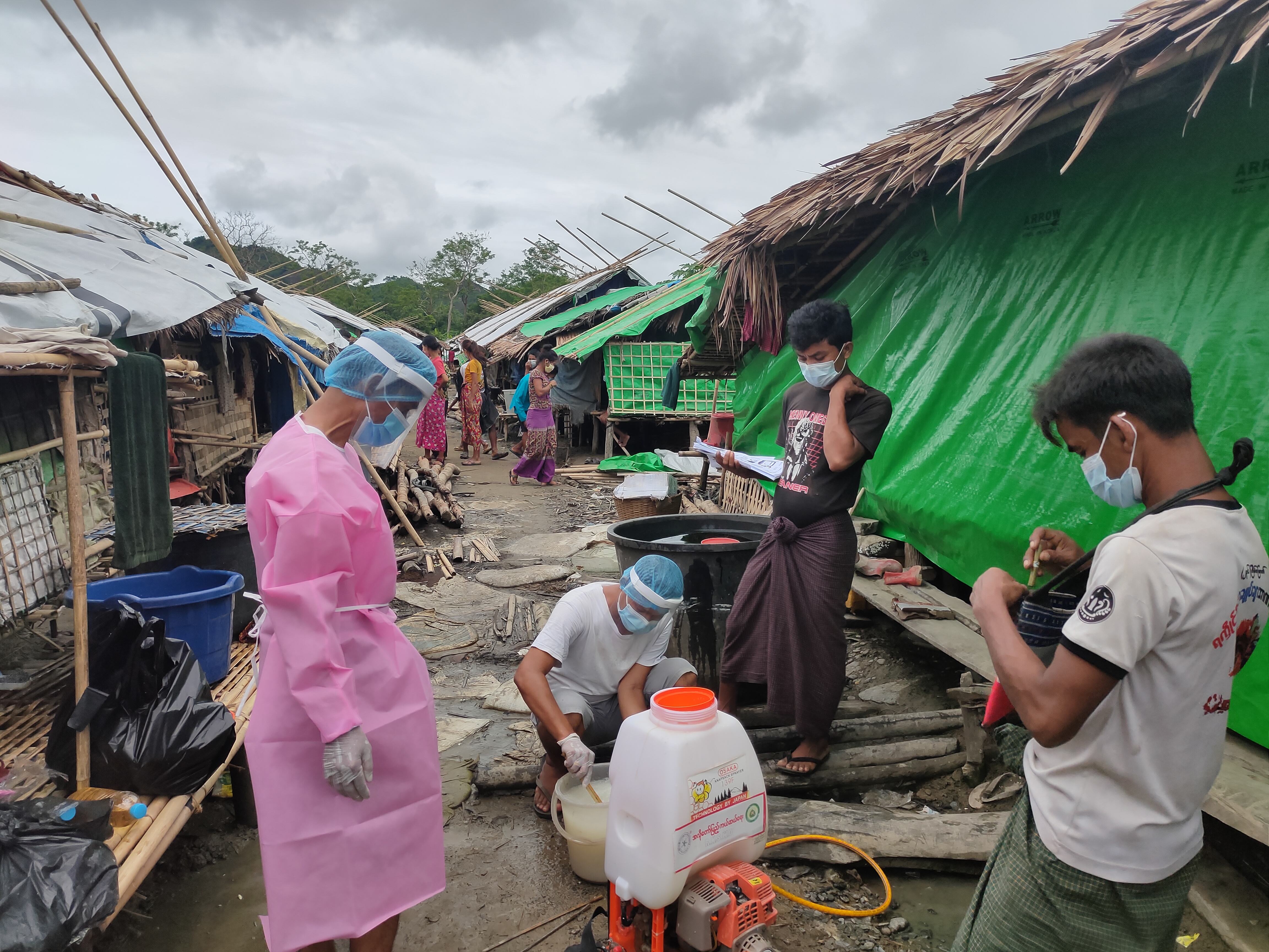 Concerns are growing for the welfare of thousands who have been living in camps for displaced people for years and those who are struggling to feed themselves amid a COVID-19 lockdown [Supplied]