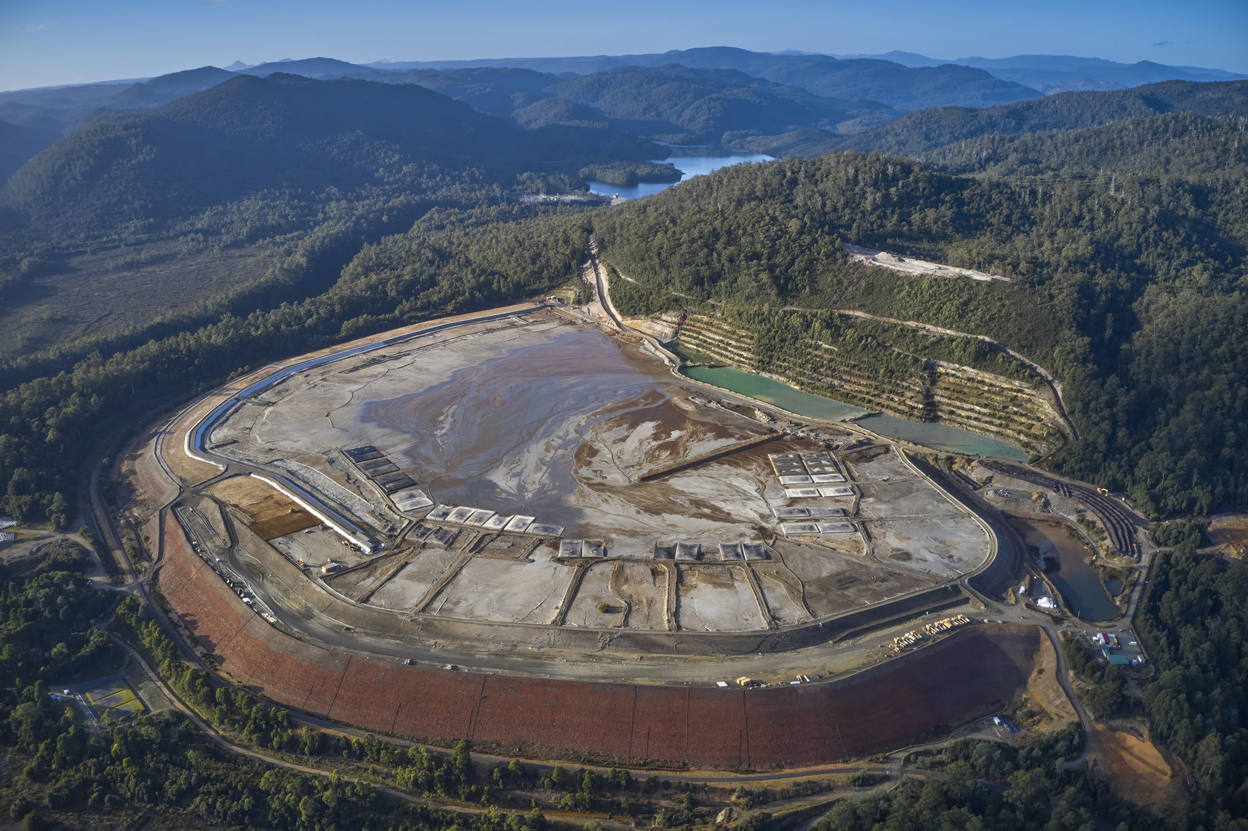 Chinese-owned MMG wants to build a new Tailings Storage Facility (TSF) at the Rosebery mine in Tasmania [Courtesy of Bob Brown Foundation]
