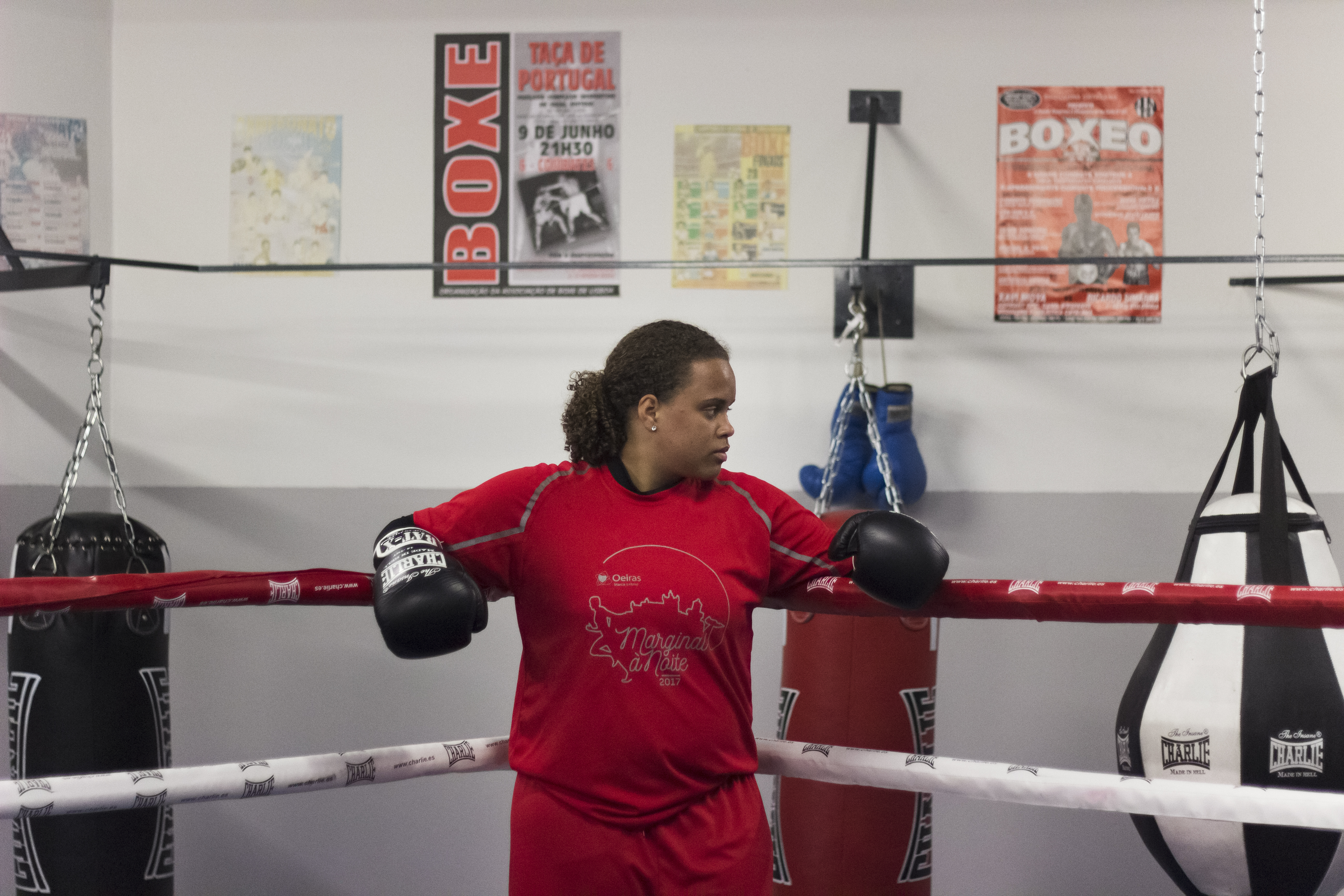 Miriam Silva started boxing when she was eight but left to try other sports. But in 2018, she was back [Helena Lins/Al Jazeera]