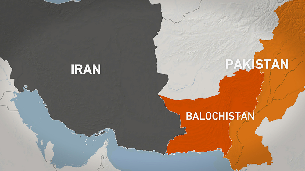PAKISTAN BALOCHISTAN IRAN MAP