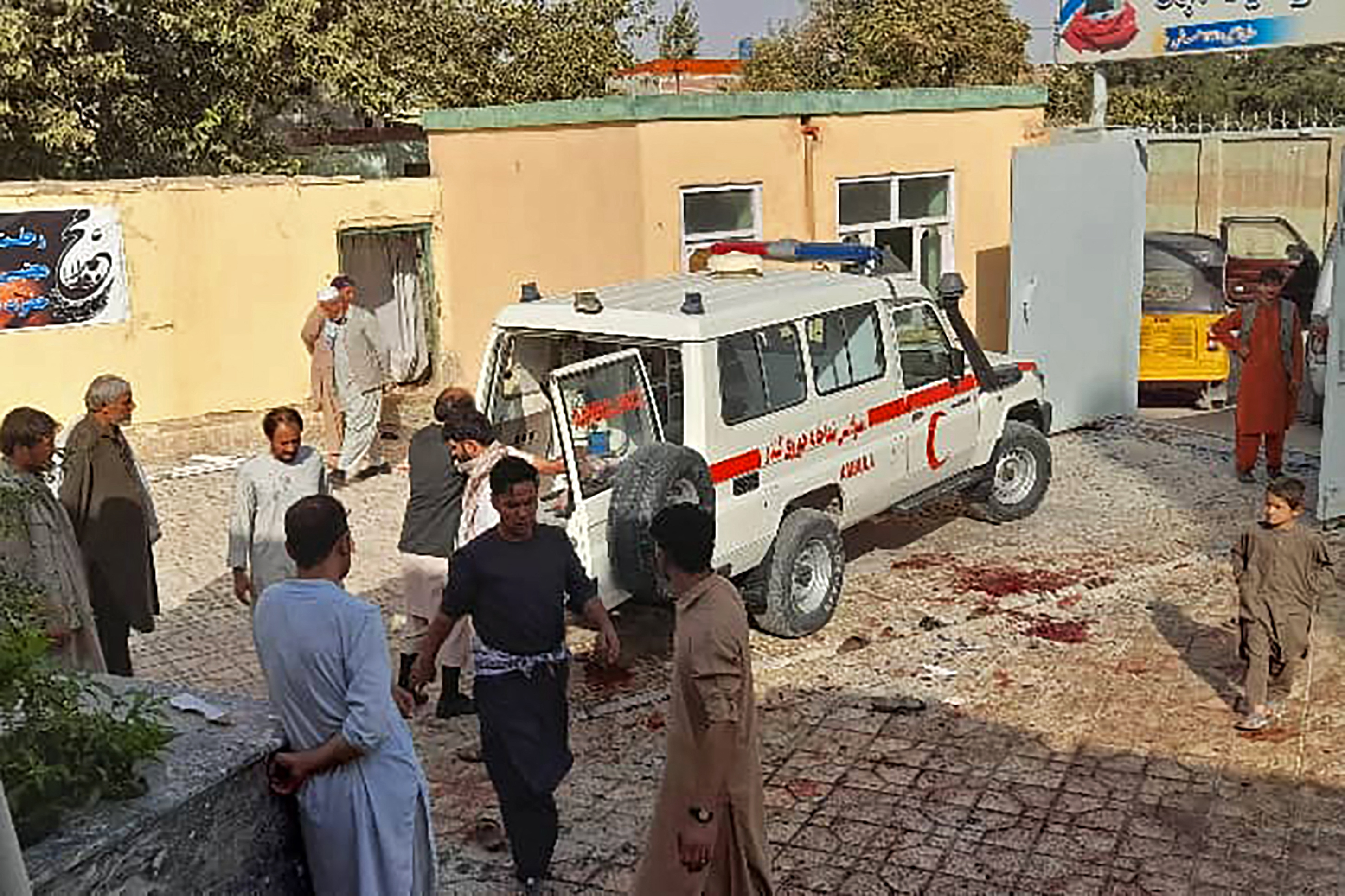 Afghanistan mosque blast