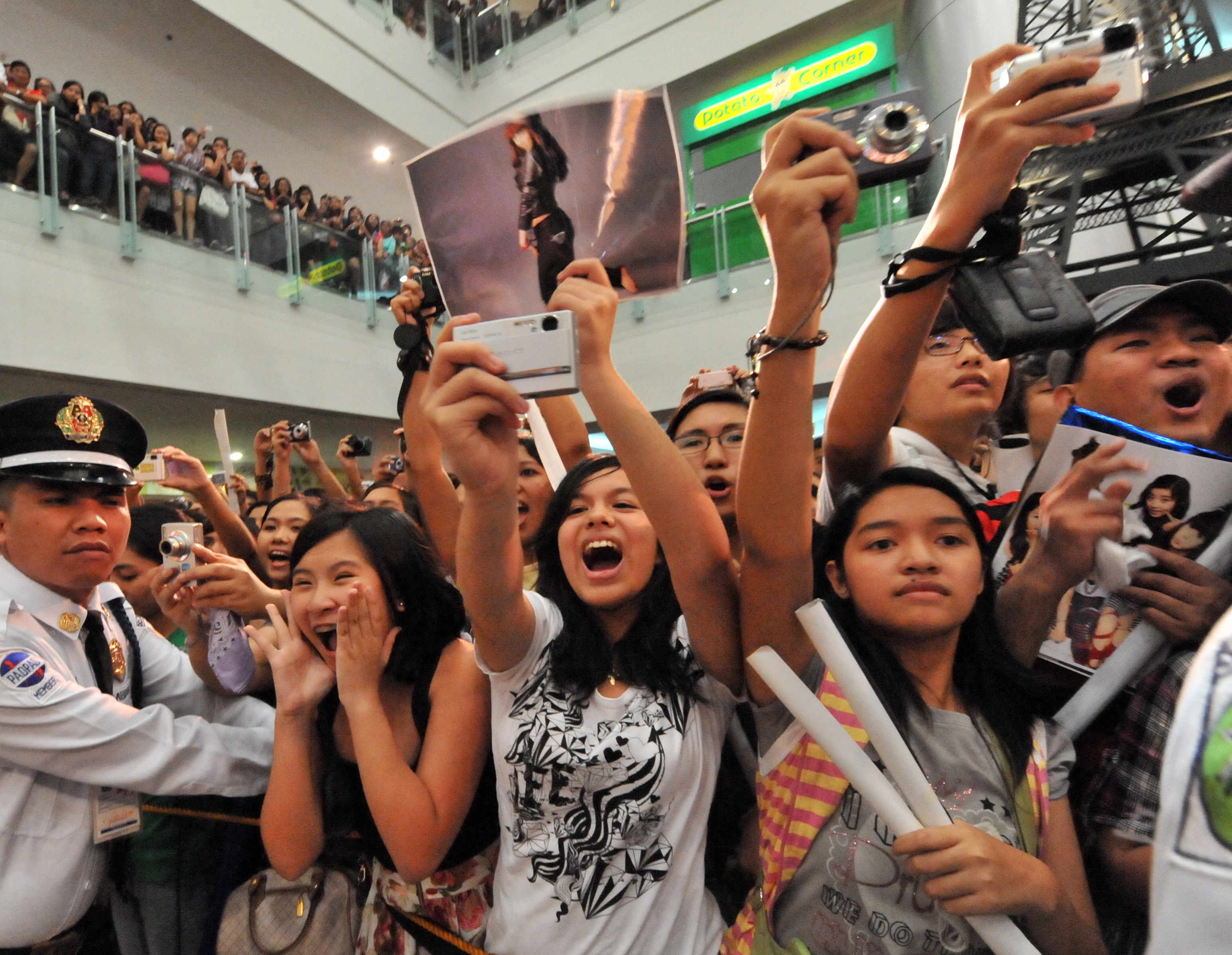 Just as Filipino K-pop fans mobilise to vote in contests for their favourite artists, they have organised for typhoon relief efforts and can mobilise for voter education [File: AFP/Ted Aljibe]