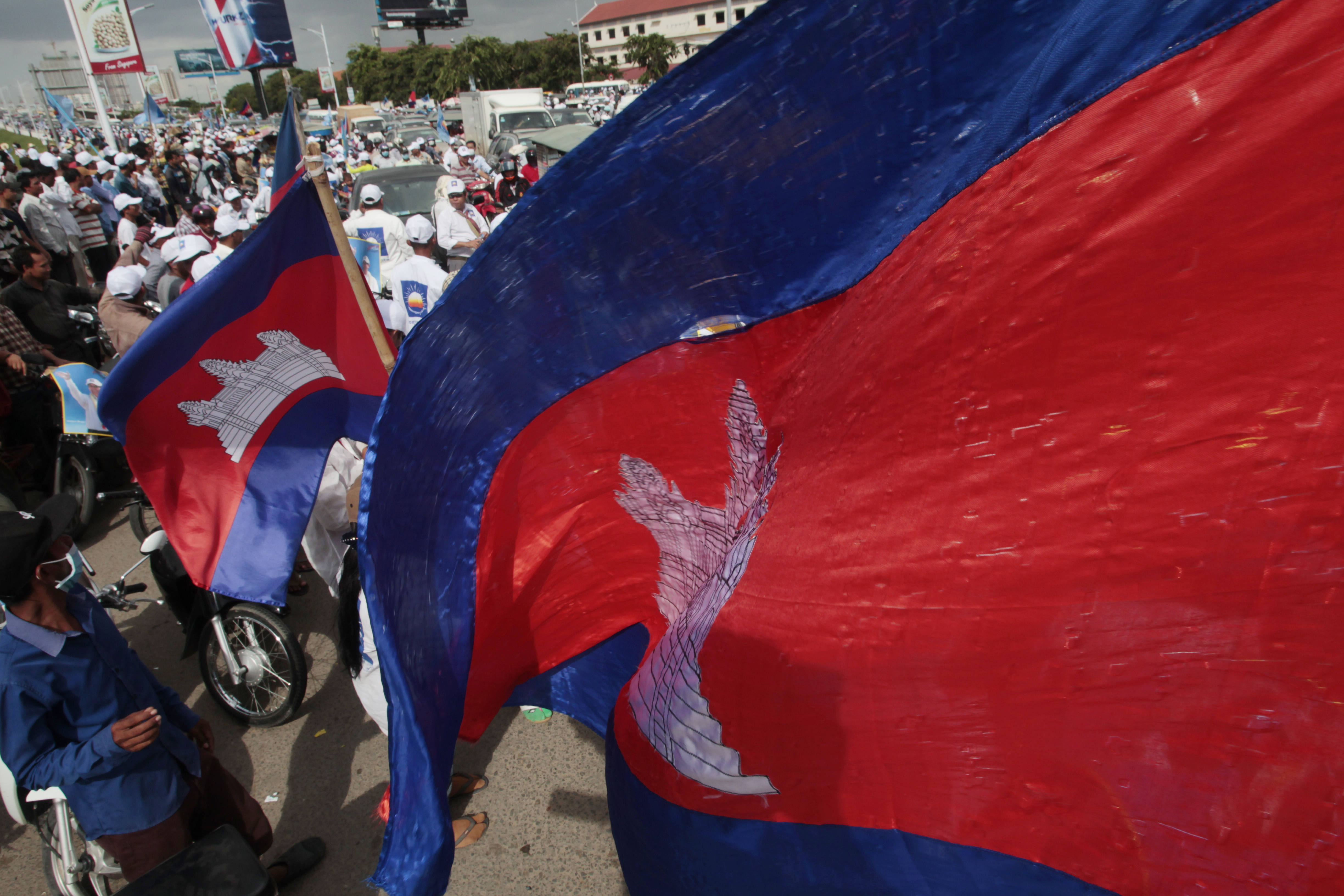 Cambodians are still awaiting the multiparty democracy envisaged under the Paris Peace Agreement that was signed 30 years ago on October 23 [File: Heng Sinith/AP Photo]