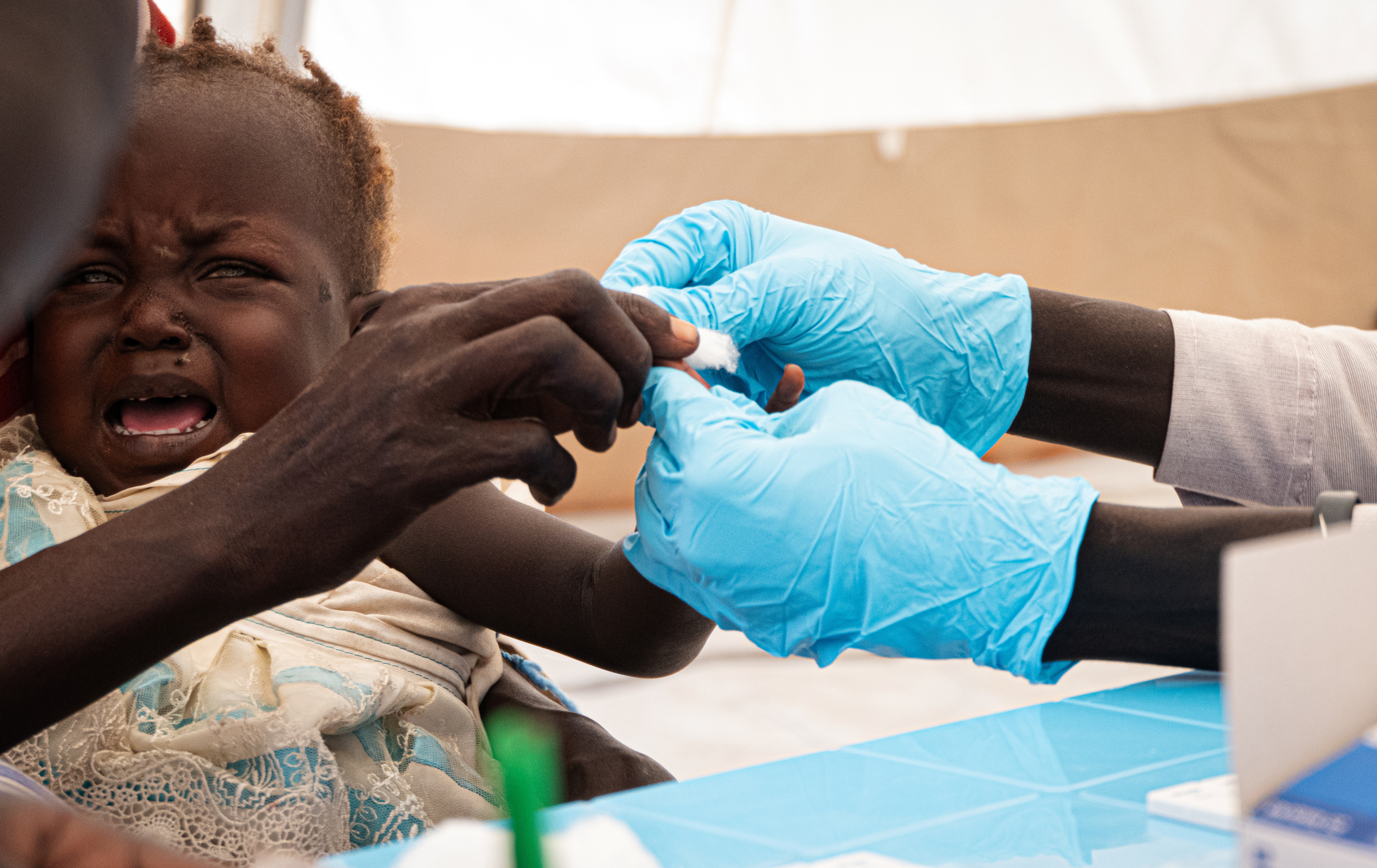 MALARIA SCREENING IN SOUTH SUDAN
