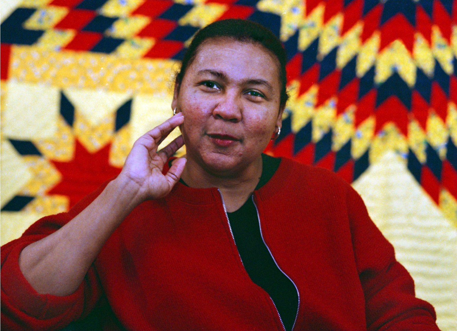 bell hooks passed away on December 15, 2021 [File: Margaret Thomas/The Washington Post via Getty Images]