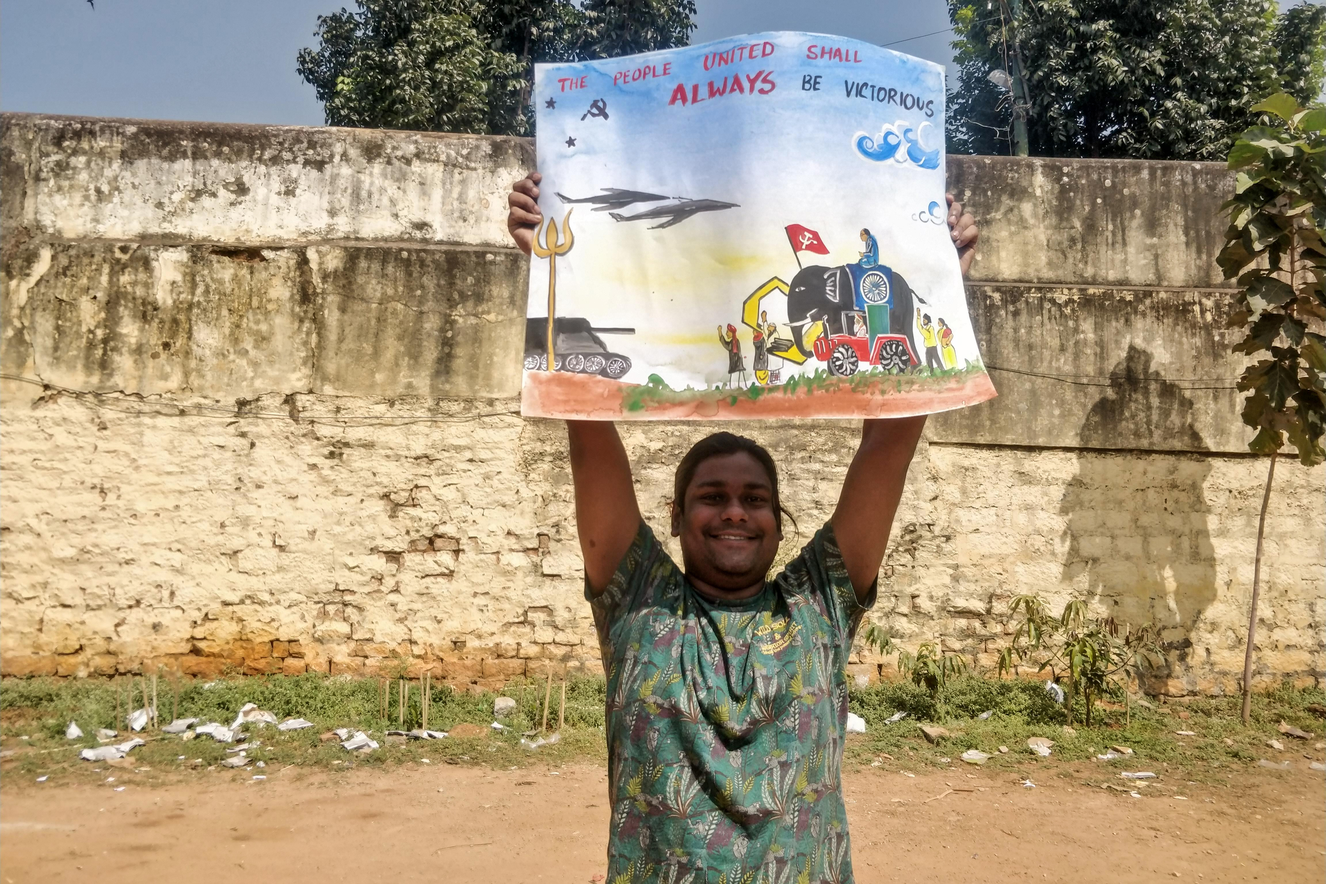 Protesti against anti-conversion bill in Bengaluru, India