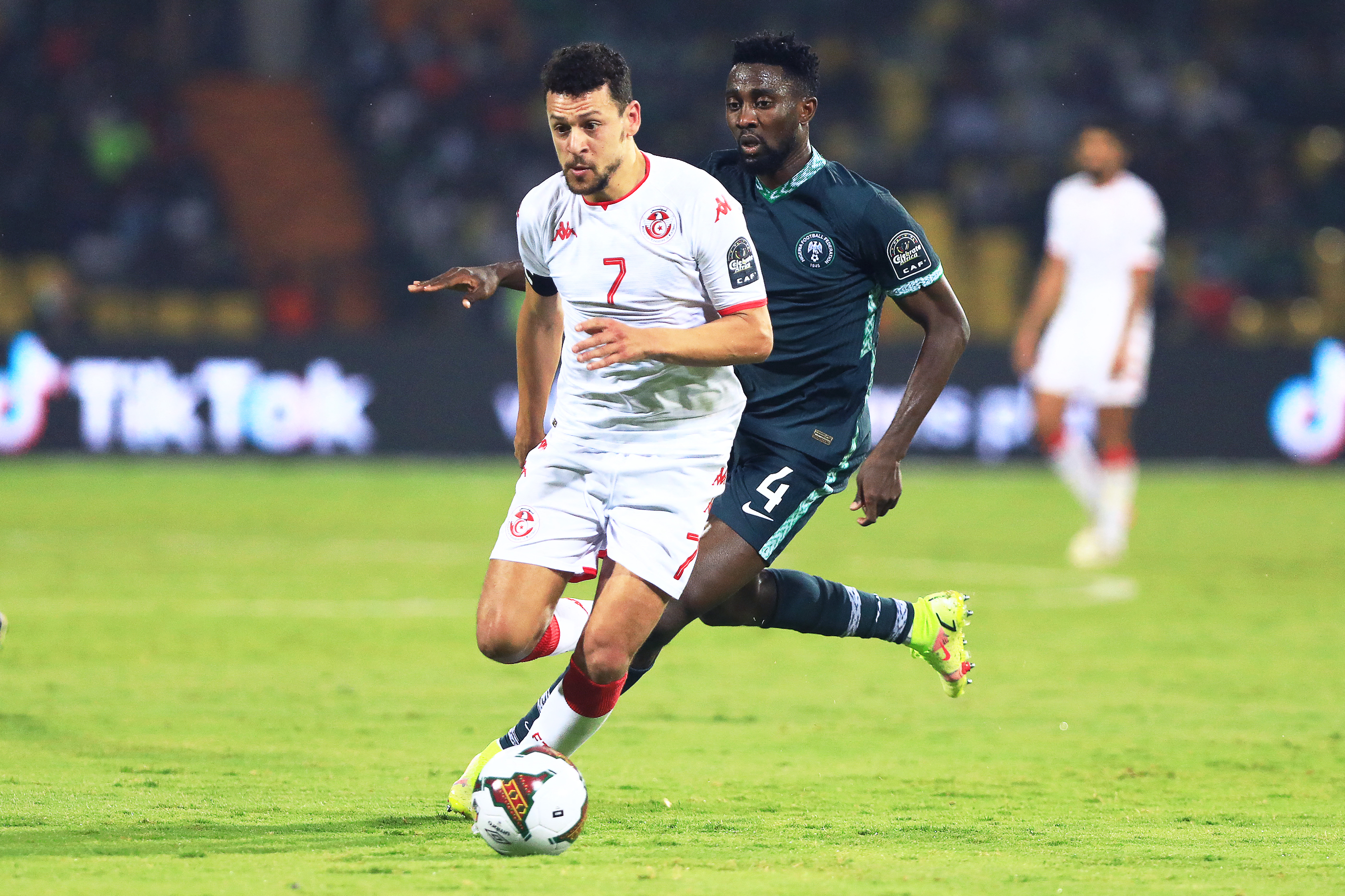 Africa Cup of Nations (CAN) 2021 round of 16 football match between Nigeria and Tunisia