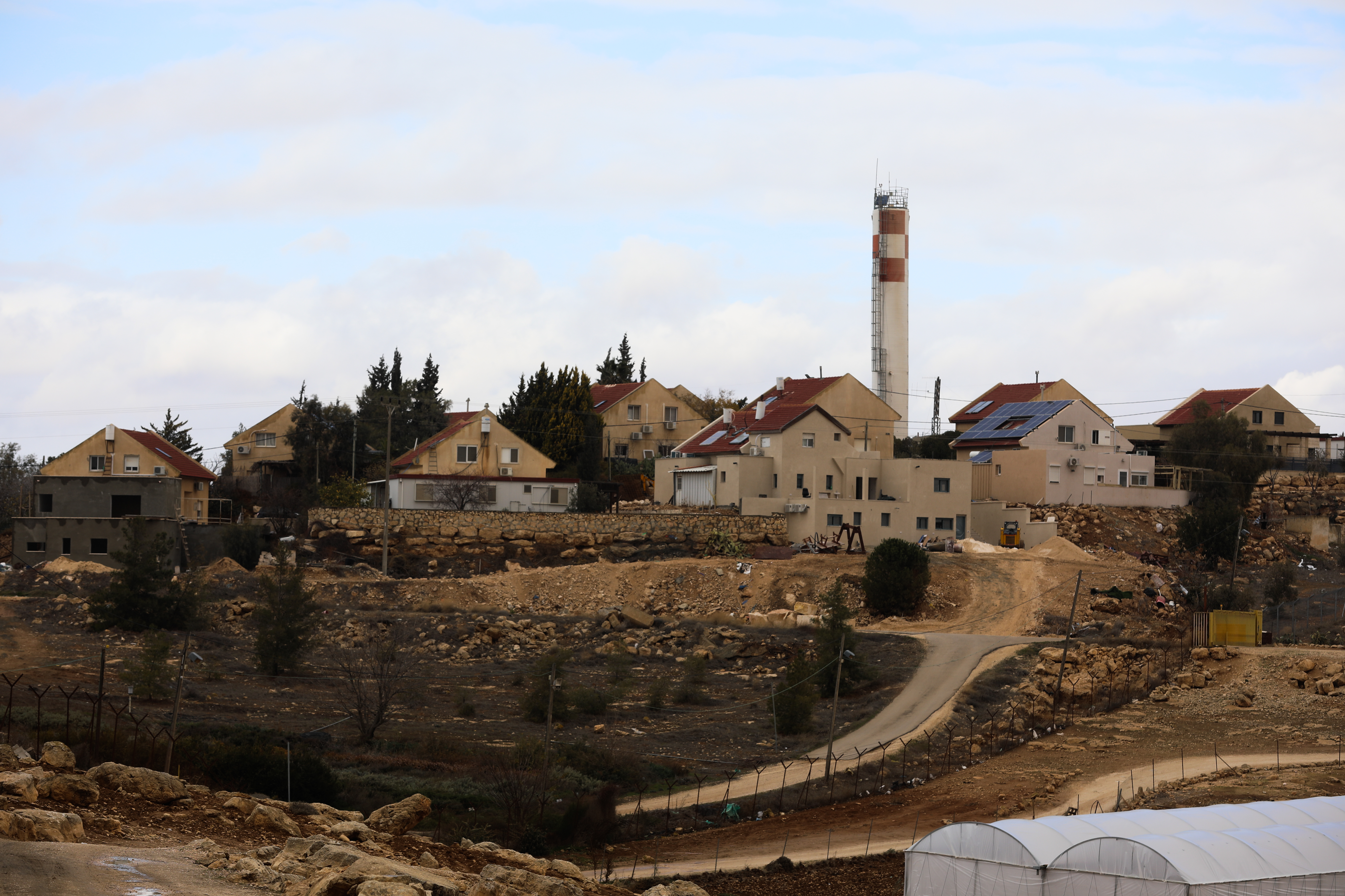 Carmel settlement in Masafer Yatta