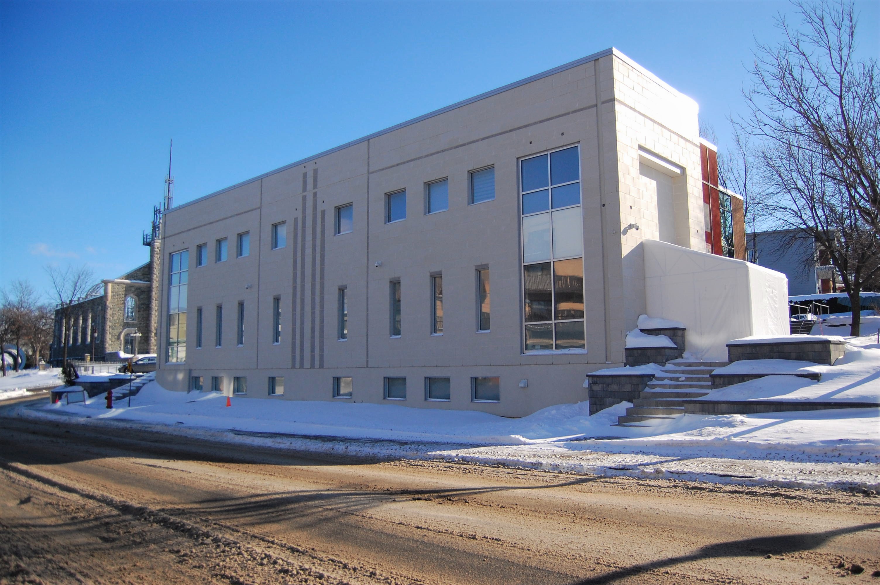 The Quebec Islamic Cultural Centre is pictured in January 2022