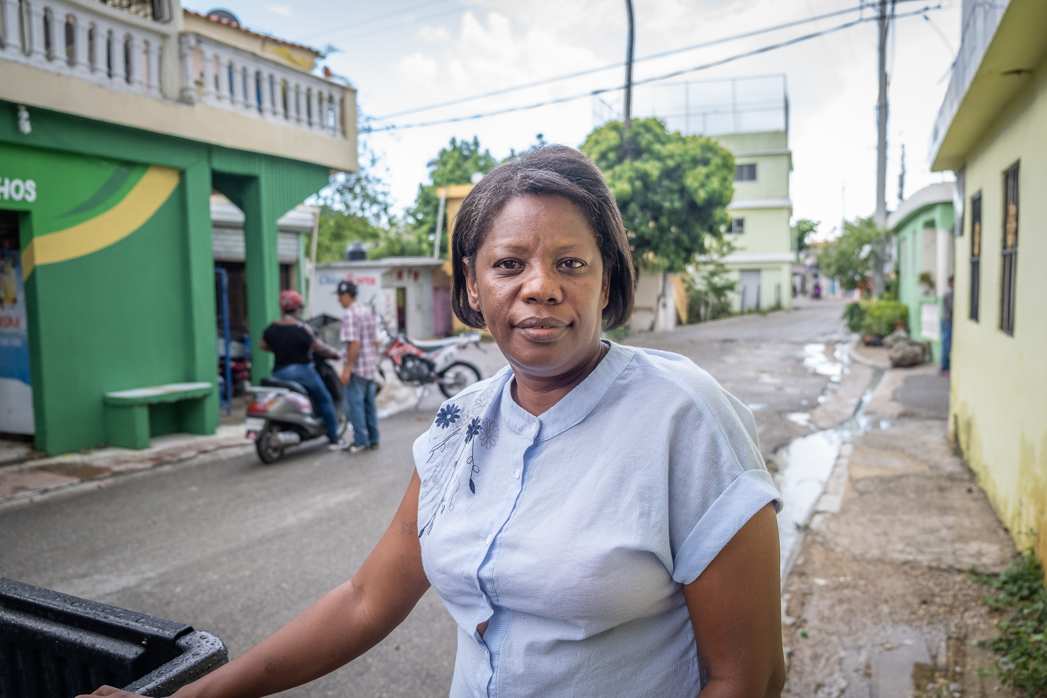 Marta German is a 53-year-old Dominican woman