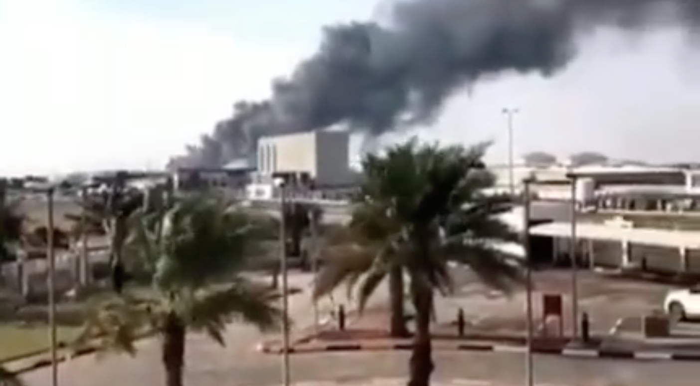 Suspected drone attack in Abu Dhabi