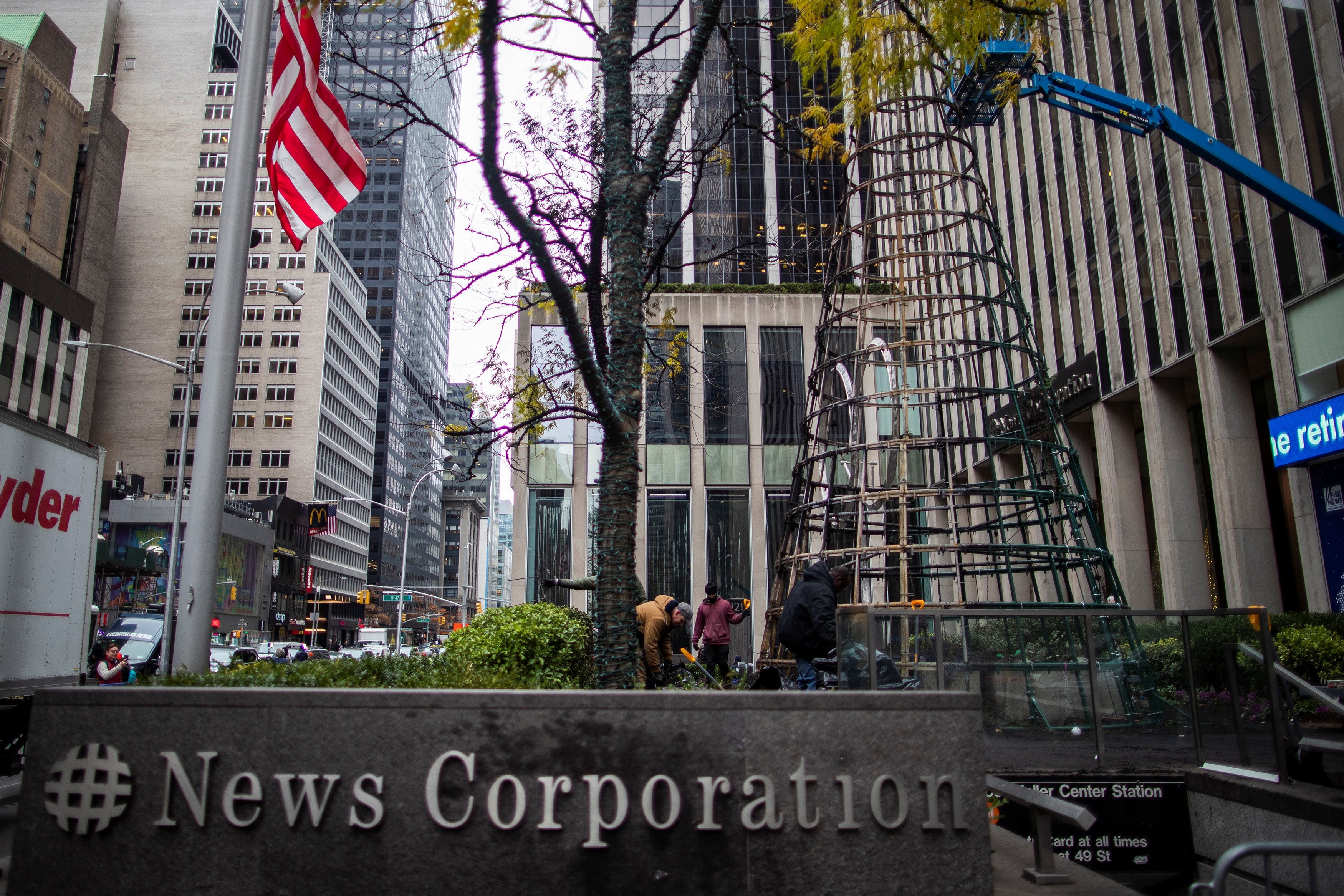 News Corp. and Fox News building