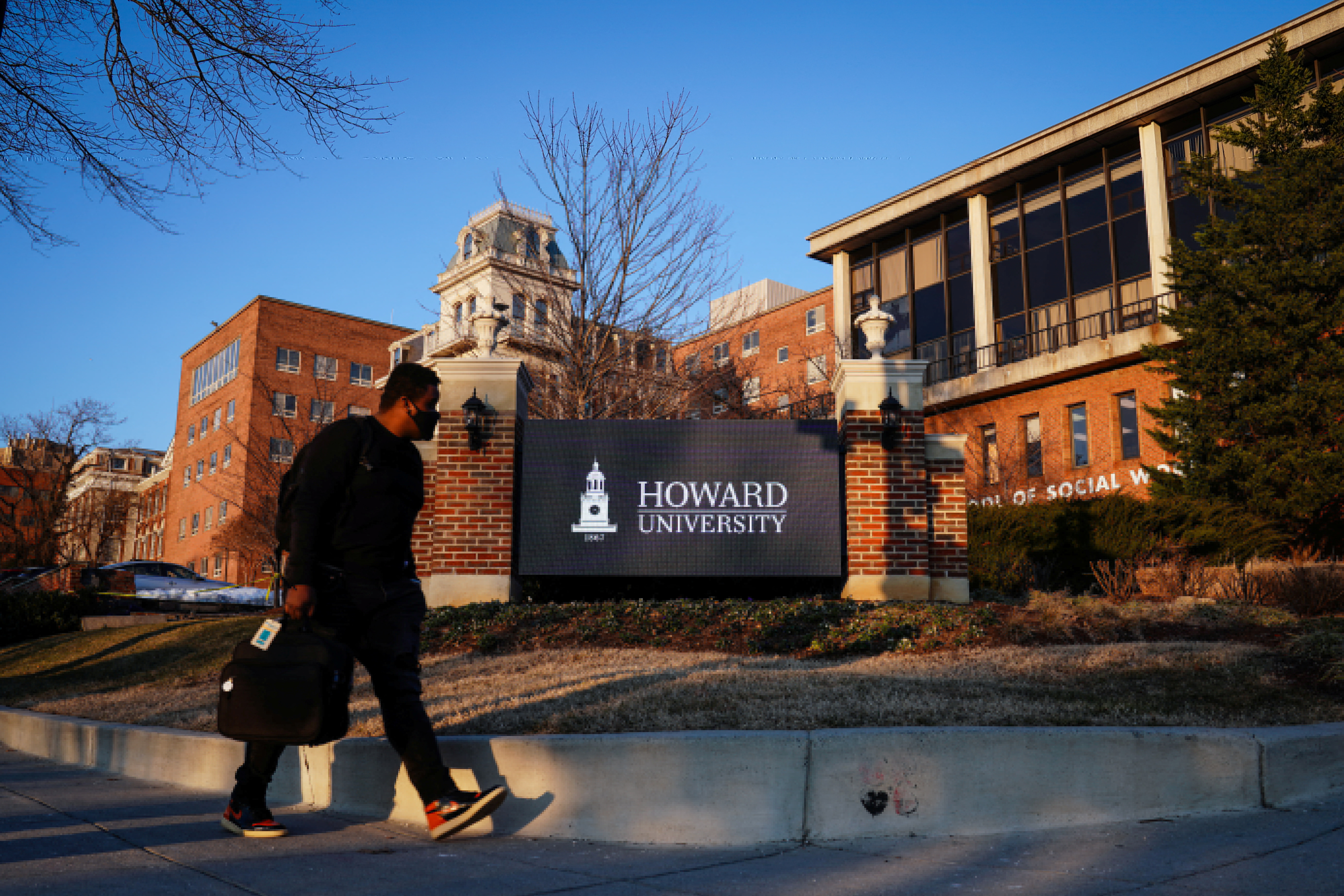 Exterior of Howard University
