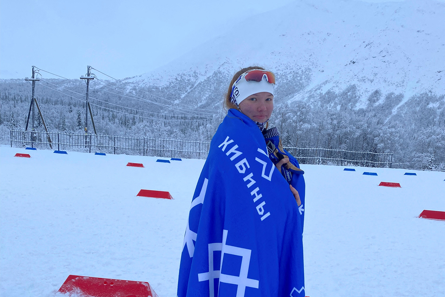 Belarusian cross-country skier Darya Dolidovich