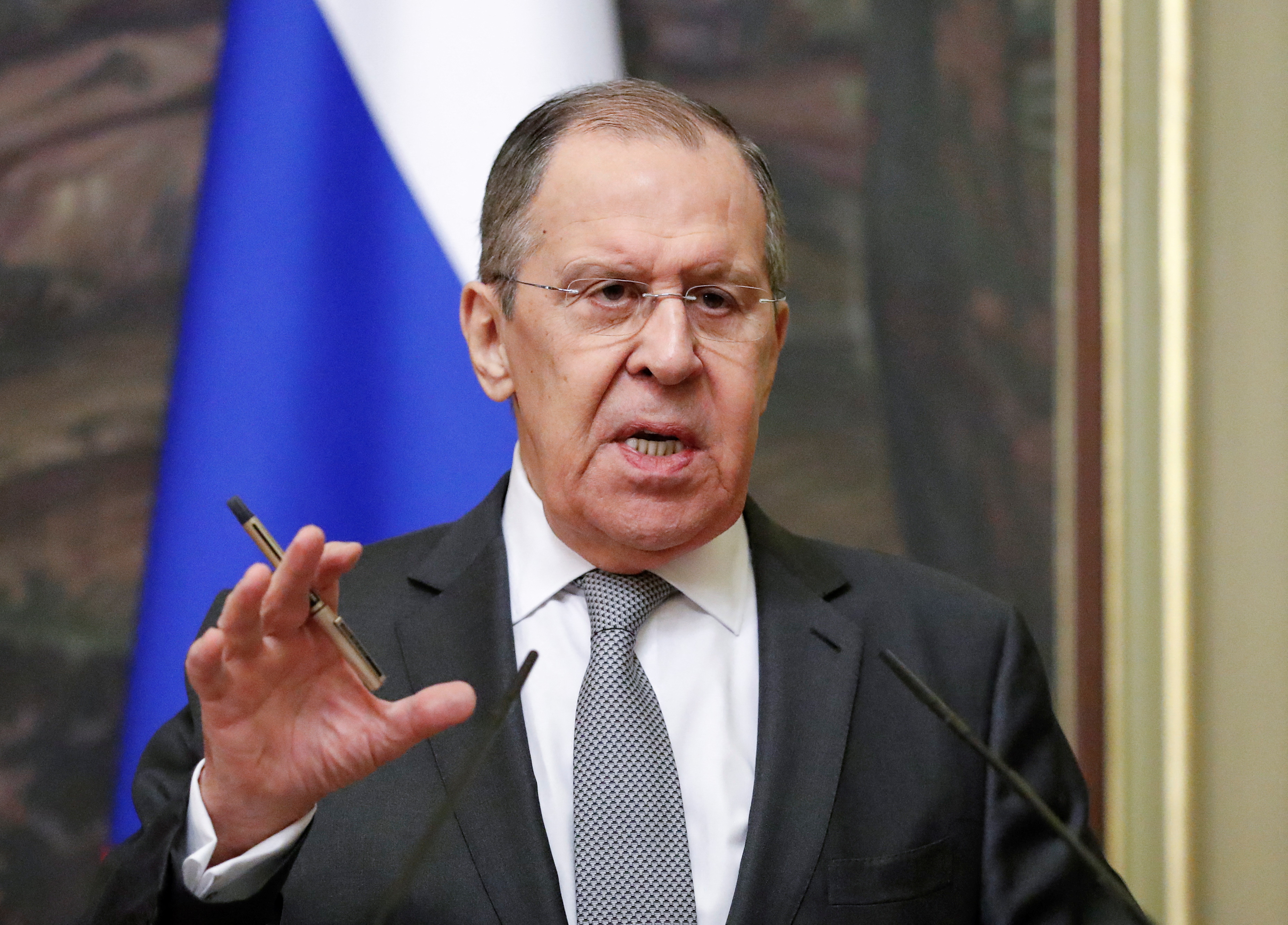 Russian Foreign Minister Sergey Lavrov