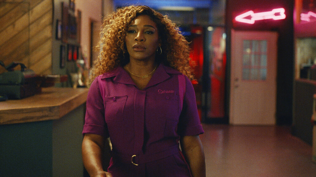 This photo provided by Anheuser-Busch shows a scene from Michelob ULTRA 2022 Super Bowl NFL football spot