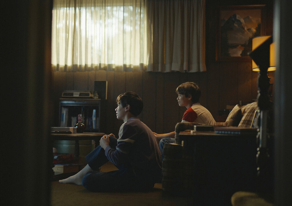 This photo provided by Toyota shows a scene from Toyota's 2022 Super Bowl NFL football spot