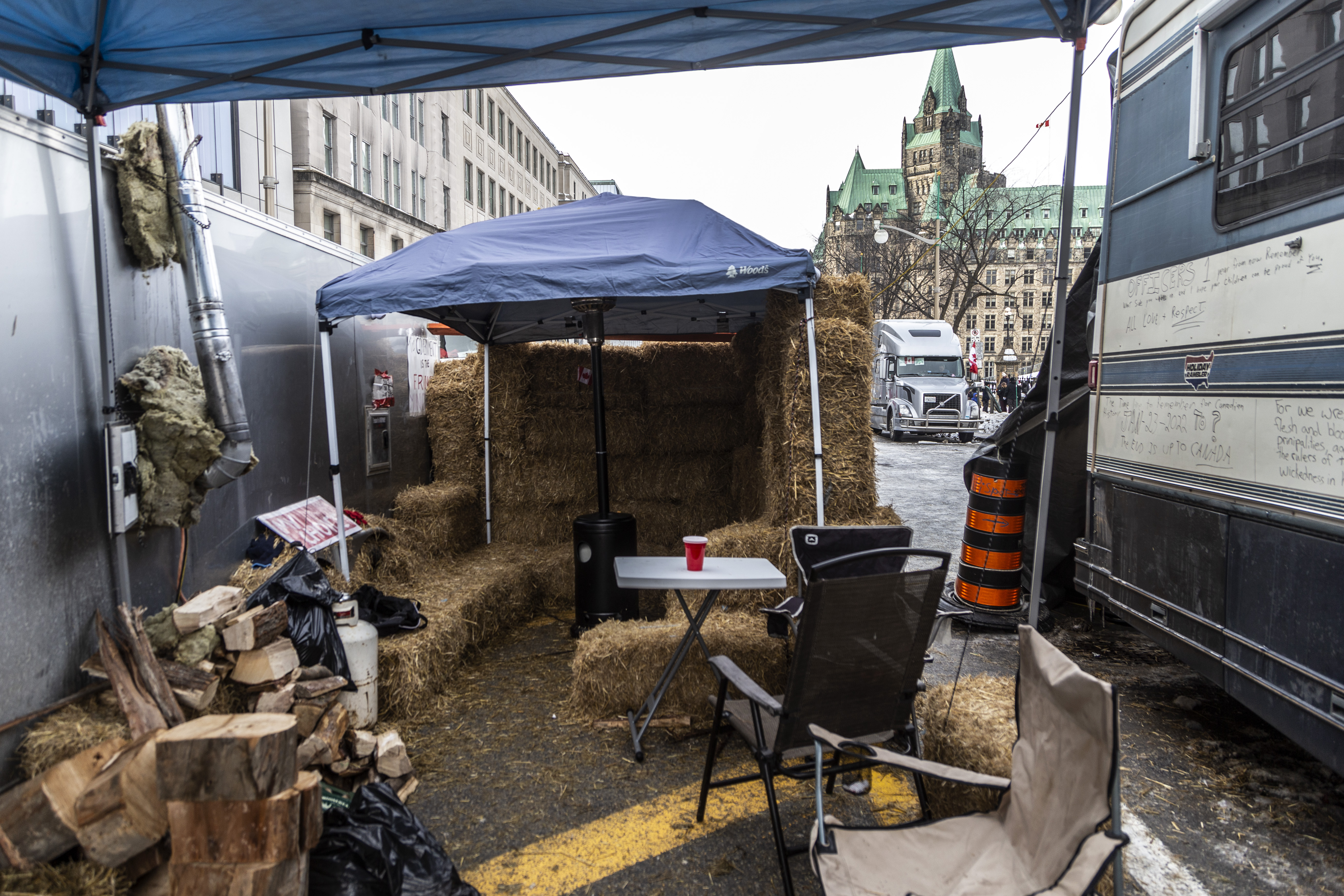 Ottawa Canada, Trucker Protest