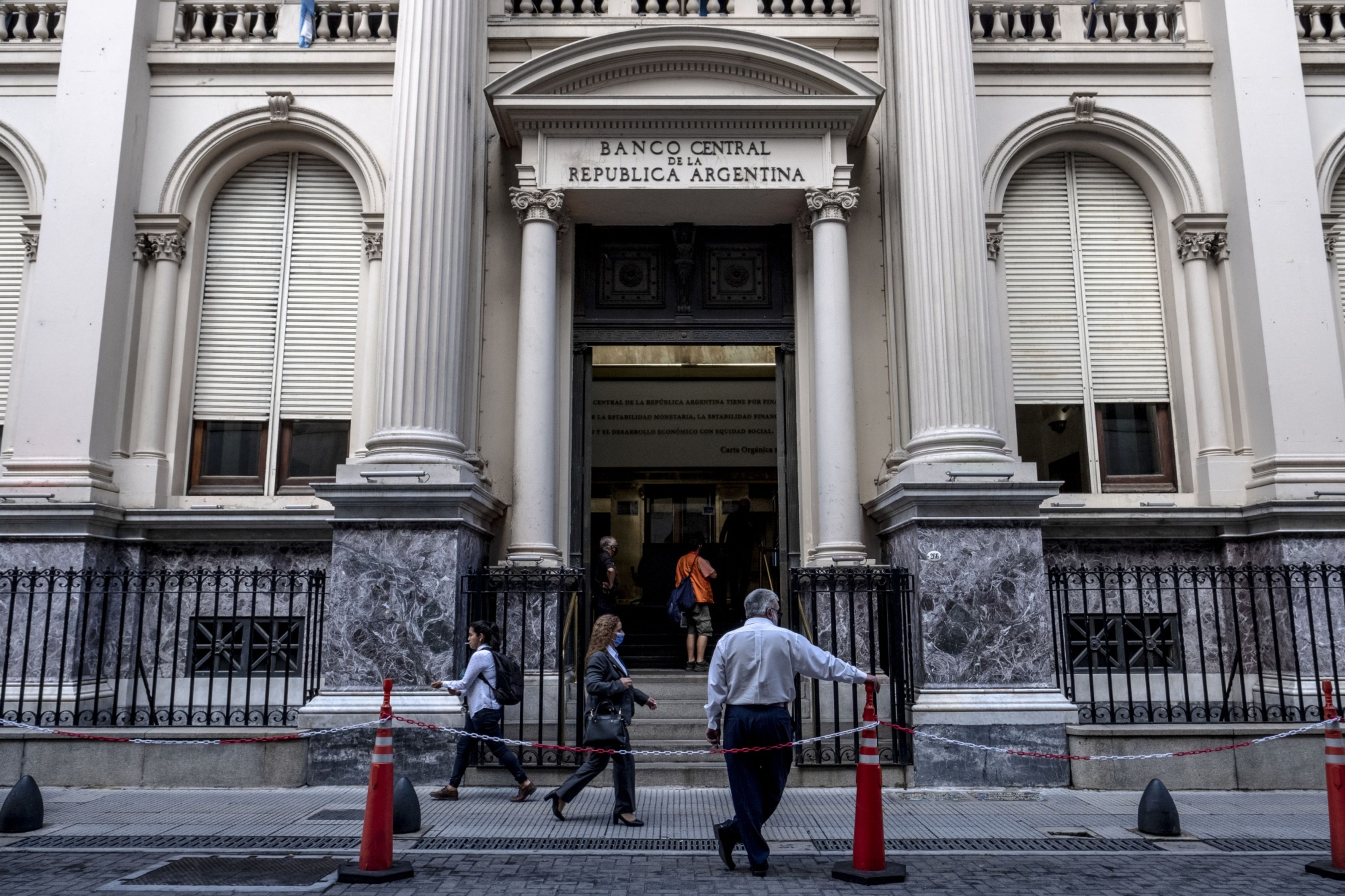 The Central Bank of Argentina in Buenos Aires, Argentina
